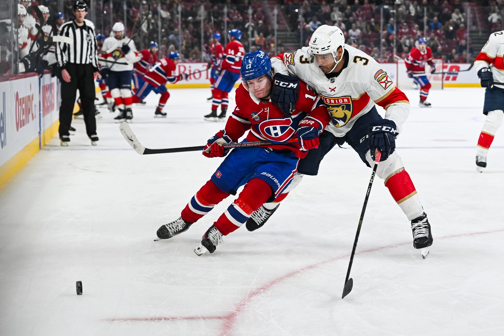 On March 16, 2025, the Florida Panthers will face the New York at UBS Arena in Elmont, NY. The Panthers, boasting a 41-23-3 record, are contending for a top spot in the Atlantic Division, while the Islanders, at 29-28-8, are striving to secure a playoff berth in the Eastern Conference. This matchup is crucial for both teams as they navigate the final stretch of the regular season. Florida vs New York AI Prediction: Free NHL Betting Insights for Mar 16. Credit USA TODAY/IMAGN