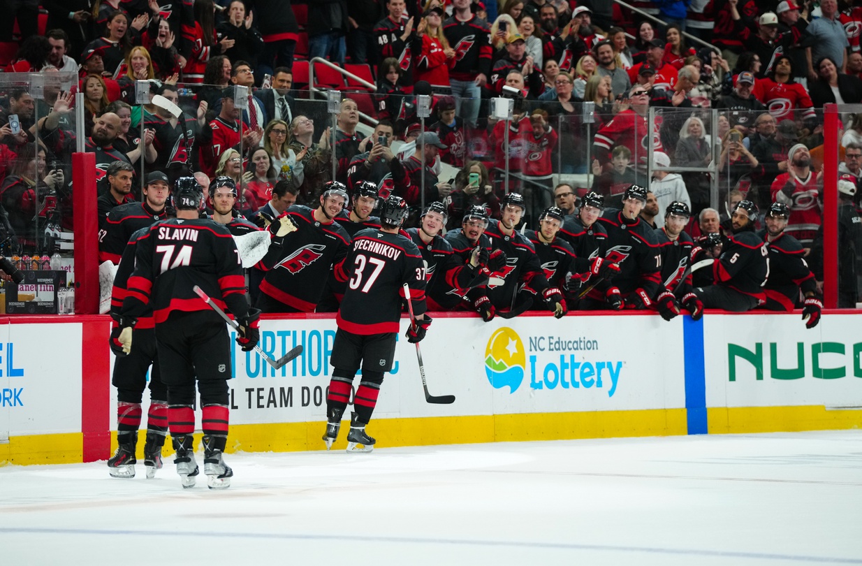 The New York are set to face the Carolina Hurricanes on March 30, 2025, at PNC Arena in Raleigh, North Carolina. This Metropolitan Division clash features two teams vying for playoff positioning as the regular season winds down. New York vs Carolina AI Prediction: Free NHL Betting Insights for Mar 30. Credit USA TODAY/IMAGN