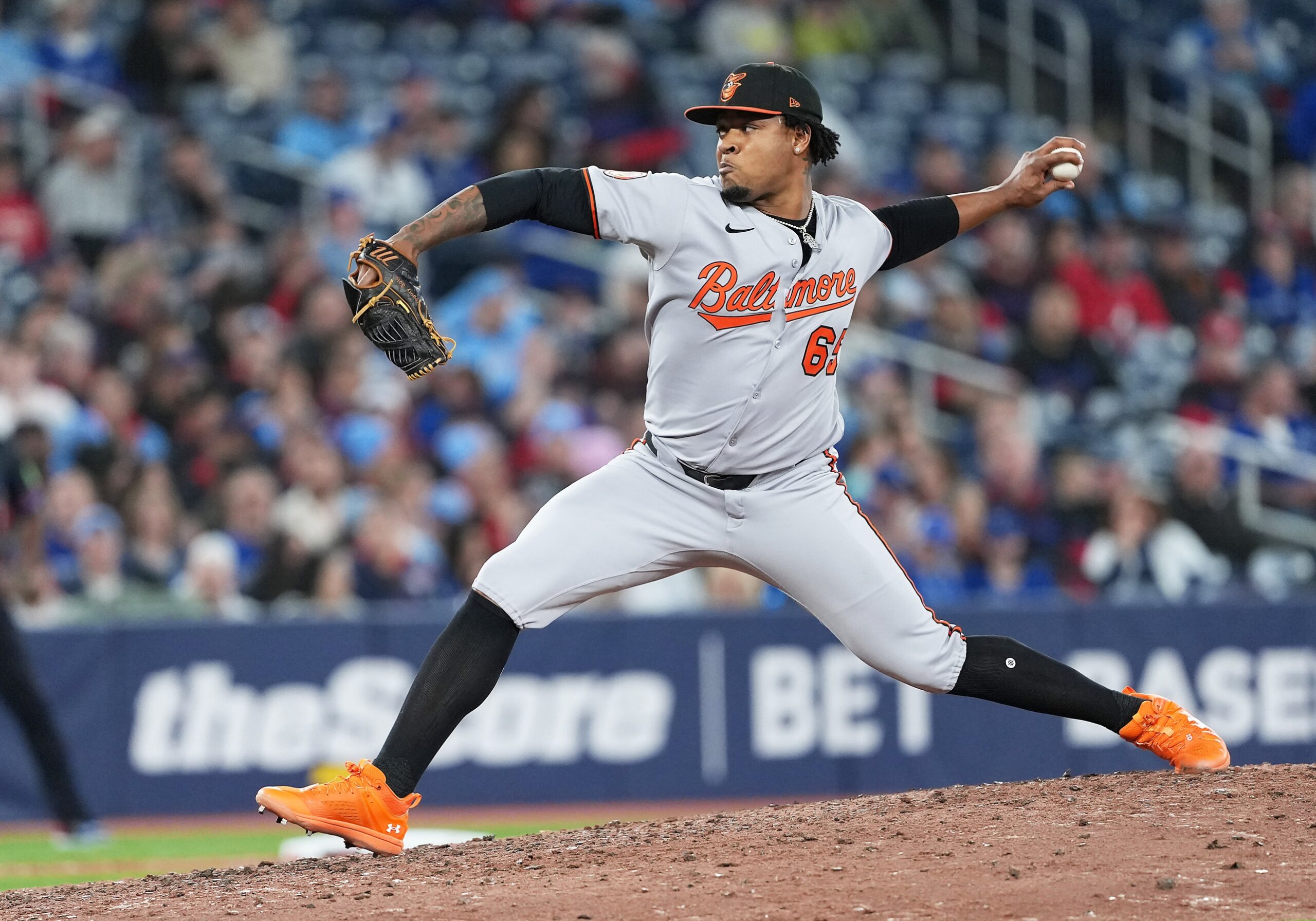 The Baltimore Orioles will face the Toronto Blue Jays on March 29, 2025, at Rogers Centre in Toronto. Both teams aim to secure an early-season victory in this American League East matchup. Baltimore vs Toronto AI Prediction: Free MLB Betting Insights for Mar 29. Credit USA TODAY/IMAGN