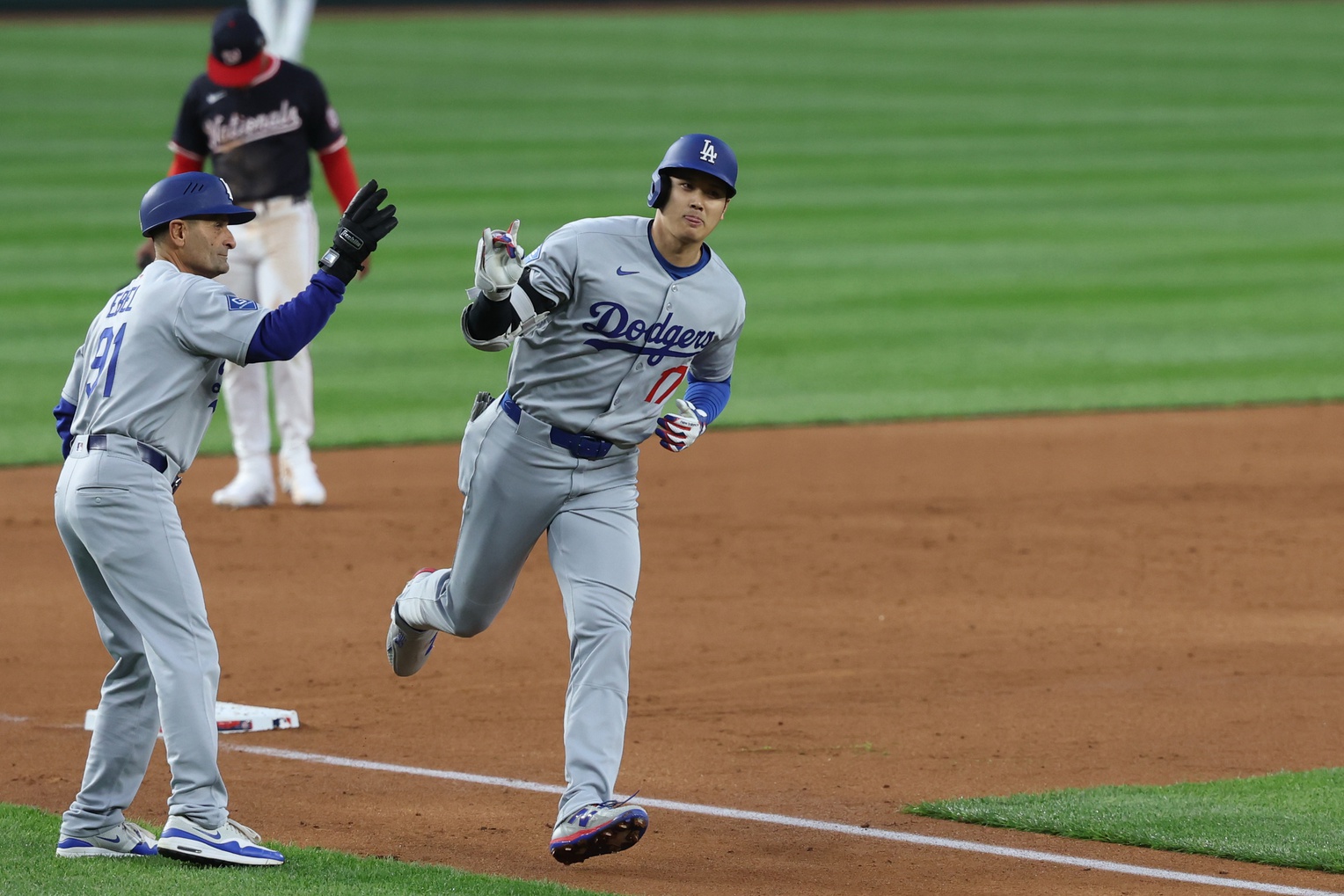 The Los Angeles Dodgers will face the Washington Nationals on April 8, 2025, at Nationals Park in Washington, D.C., with the first pitch scheduled for 6:45 PM ET. This National League matchup features the Dodgers, who are off to a strong start this season, against the Nationals, who are aiming to improve their early-season performance. Los Angeles Dodgers vs Washington AI Prediction: Free MLB Betting Insights for Apr 08. Credit USA TODAY/IMAGN