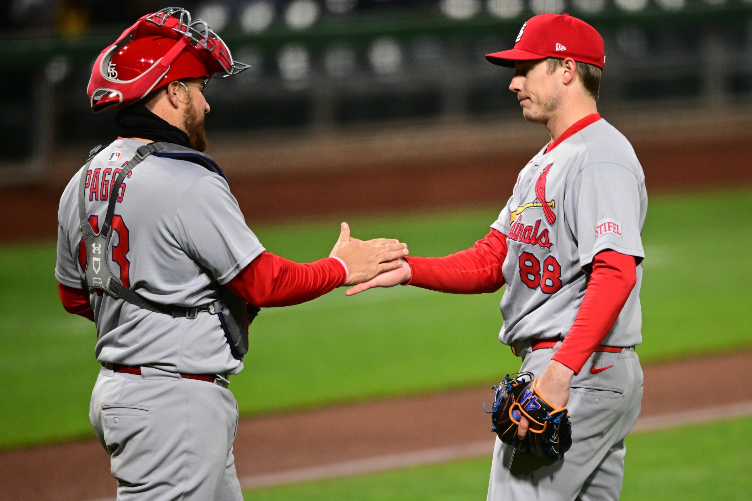 On April 9, 2025, the St. Louis Cardinals will face the Pittsburgh Pirates at PNC Park in Pittsburgh. The Cardinals, with a 4-6 record, aim to snap their four-game losing streak, while the Pirates, at 4-7, look to build momentum following recent struggles. St. Louis vs Pittsburgh AI Prediction: Free MLB Betting Insights for Apr 09. Credit USA TODAY/IMAGN