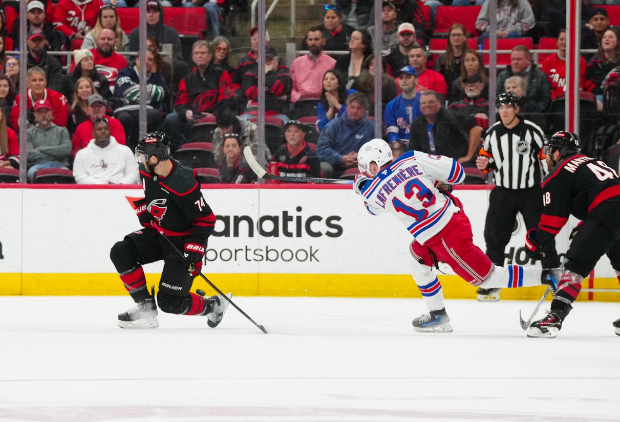 On Monday, April 14, 2025, the New York (37–36–7) will face the Florida Panthers (47–29–4) at Amerant Bank Arena in Sunrise, Florida. The Panthers, having secured a playoff berth, aim to extend their winning streak, while the Rangers, eliminated from playoff contention, look to finish their season on a positive note. New York vs Florida AI Prediction: Free NHL Betting Insights for Apr 14. Credit USA TODAY/IMAGN