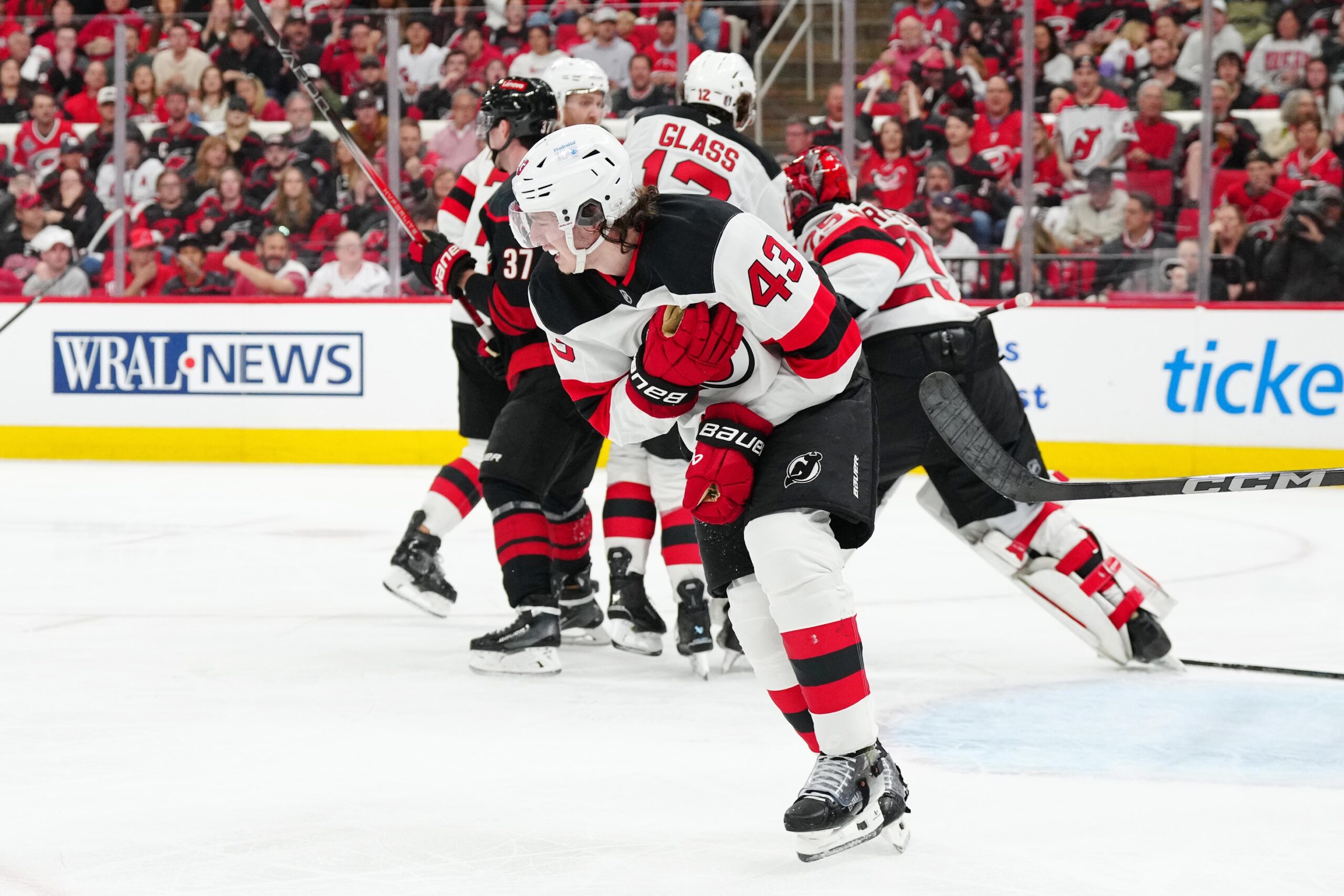 The Carolina Hurricanes aim to extend their series lead to 2-0 as they host the New Jersey Devils in Game 2 of their Eastern Conference first-round playoff matchup. The Hurricanes secured a 4-1 victory in Game 1, showcasing their offensive prowess and solid defensive play. New Jersey vs Carolina AI Prediction: Free NHL Betting Insights for Apr 22. Credit USA TODAY/IMAGN