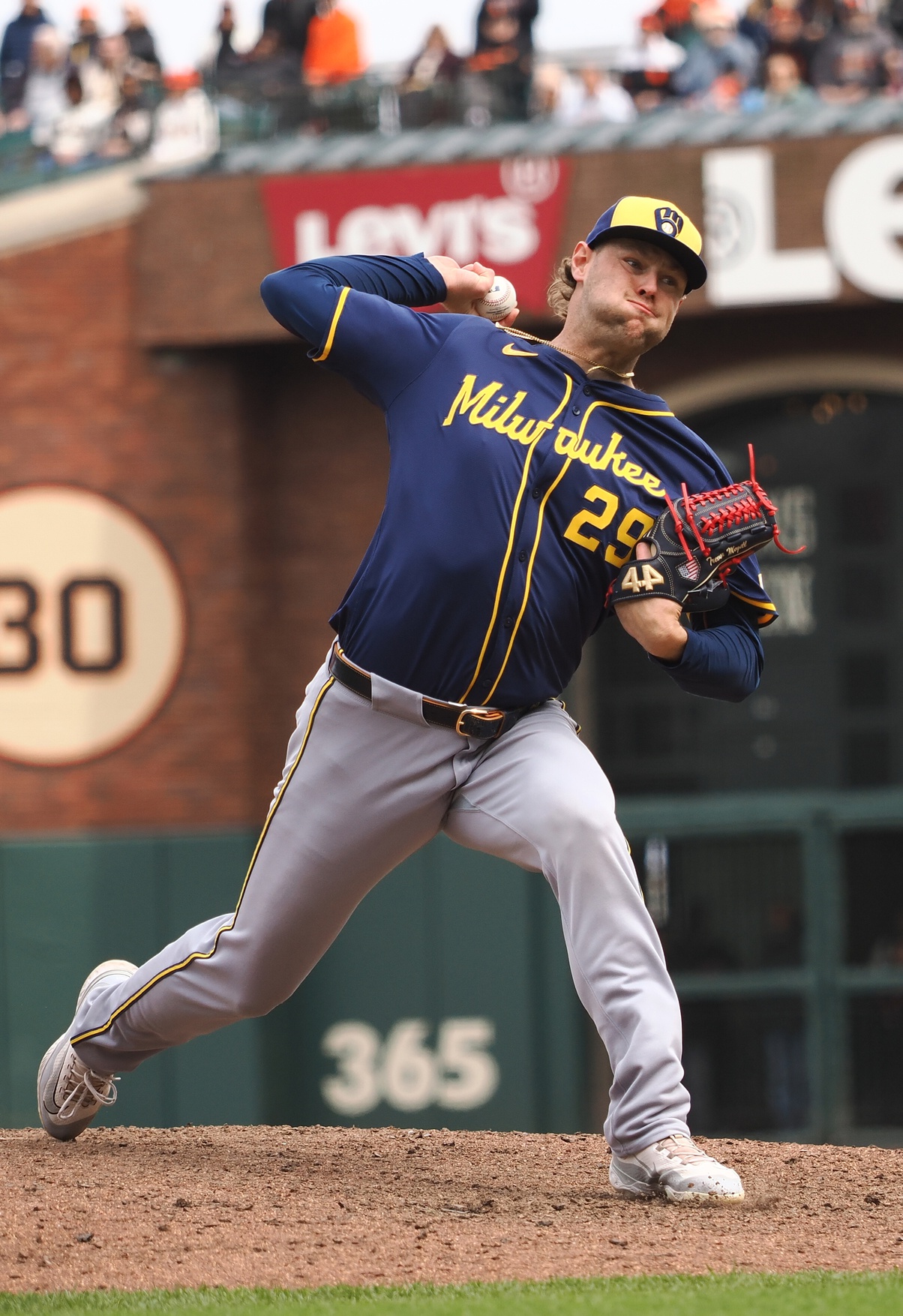 On April 25, 2025, the Milwaukee Brewers (12–11) will face the St. Louis Cardinals (9–14) at Busch Stadium, with first pitch scheduled for 7:15 p.m. CT. The Brewers are slight favorites at -115 on the moneyline, while the Cardinals are listed at -105, and the over/under is set at 8 runs. Milwaukee vs St. Louis AI Prediction: Free MLB Betting Insights for Apr 25. Credit USA TODAY/IMAGN