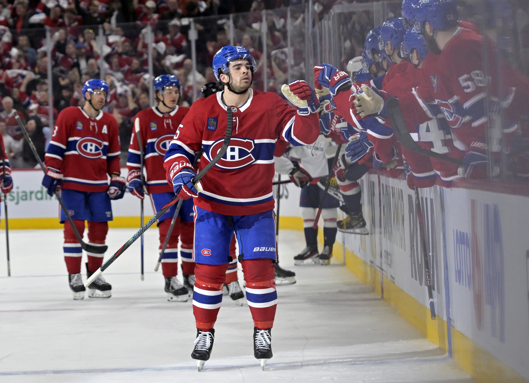 The Washington Capitals lead the Montreal Canadiens 2–1 in their first-round playoff series, with Game 4 scheduled for Sunday, April 27, 2025, at the Bell Centre in Montreal. After a commanding 6–3 victory in Game 3, the Canadiens aim to even the series on home ice, while the Capitals look to regain momentum and move closer to advancing. Washington vs Montreal AI Prediction: Free NHL Betting Insights for Apr 27. Credit USA TODAY/IMAGN