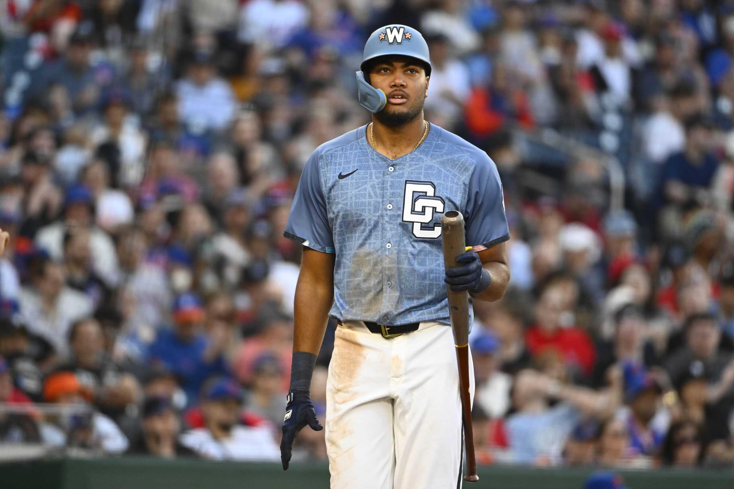 The New York Mets (18–8) and the Washington Nationals (11–14) conclude their four-game series on Sunday, April 27, 2025, at Nationals Park, with first pitch scheduled for 1:35 PM ET. The Mets aim to secure a series win, while the Nationals look to even the series and gain momentum in the NL East standings. New York Mets vs Washington AI Prediction: Free MLB Betting Insights for Apr 27. Credit USA TODAY/IMAGN