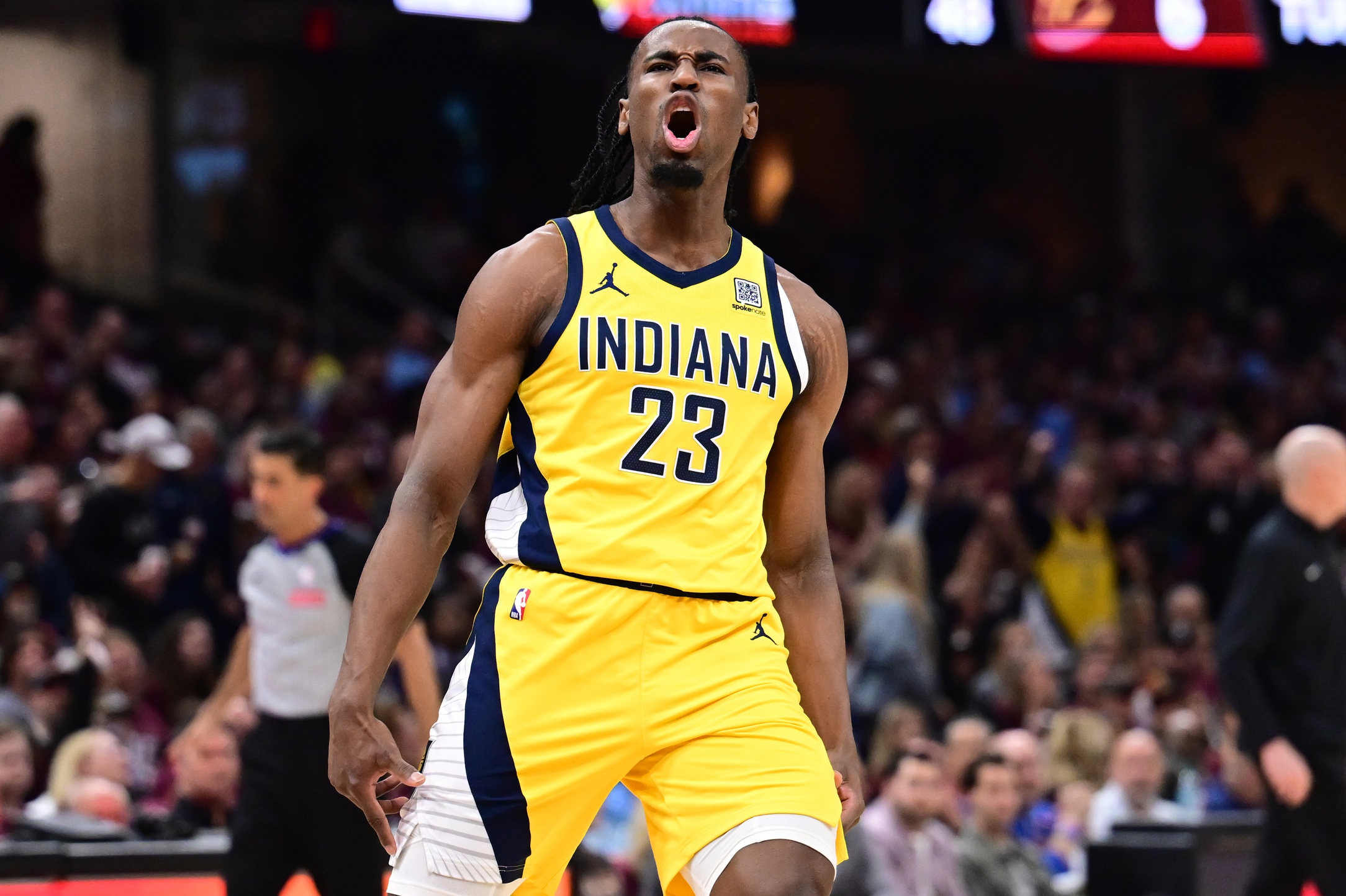 The Indiana Pacers and Cleveland Cavaliers are set to clash in Game 2 of their Eastern Conference Semifinal series on Tuesday, May 6, 2025, at Rocket Mortgage FieldHouse in Cleveland. The Pacers currently lead the series 1-0 after a surprising 121-112 victory in Game 1, where they outshot the Cavaliers from beyond the arc and capitalized on Cleveland’s shooting woes. Indiana vs Cleveland AI Prediction: Free NBA Betting Insights for May 06. Credit USA TODAY/IMAGN