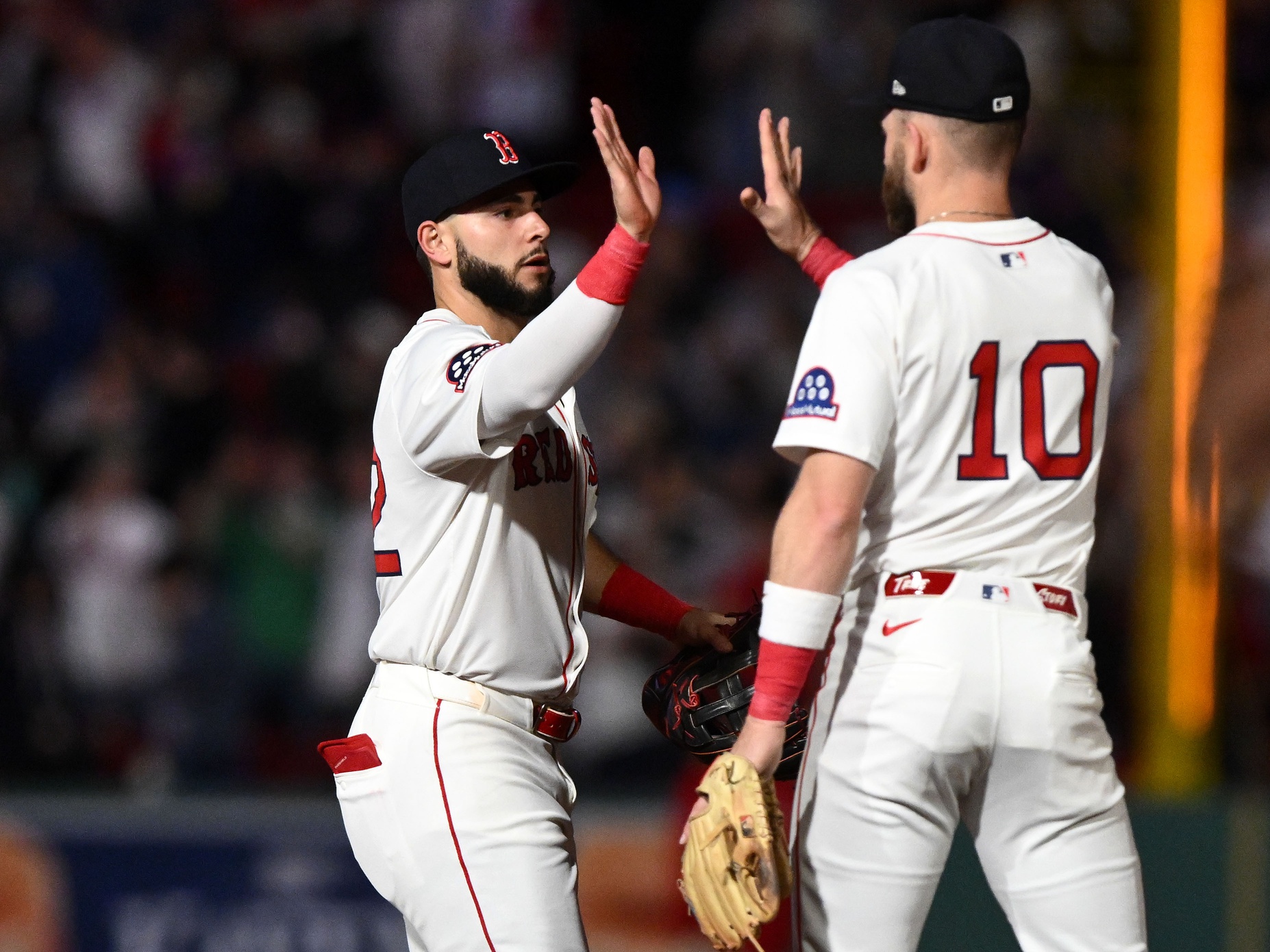 The Texas Rangers and Boston Red Sox will conclude their three-game series at Fenway Park on Thursday, May 8, 2025, with first pitch scheduled for 1:35 PM EDT. Both teams are hovering around the .500 mark, with the Rangers at 18–19 and the Red Sox at 19–19, making this matchup pivotal for gaining momentum in their respective divisions. Texas vs Boston AI Prediction: Free MLB Betting Insights for May 08. Credit USA TODAY/IMAGN