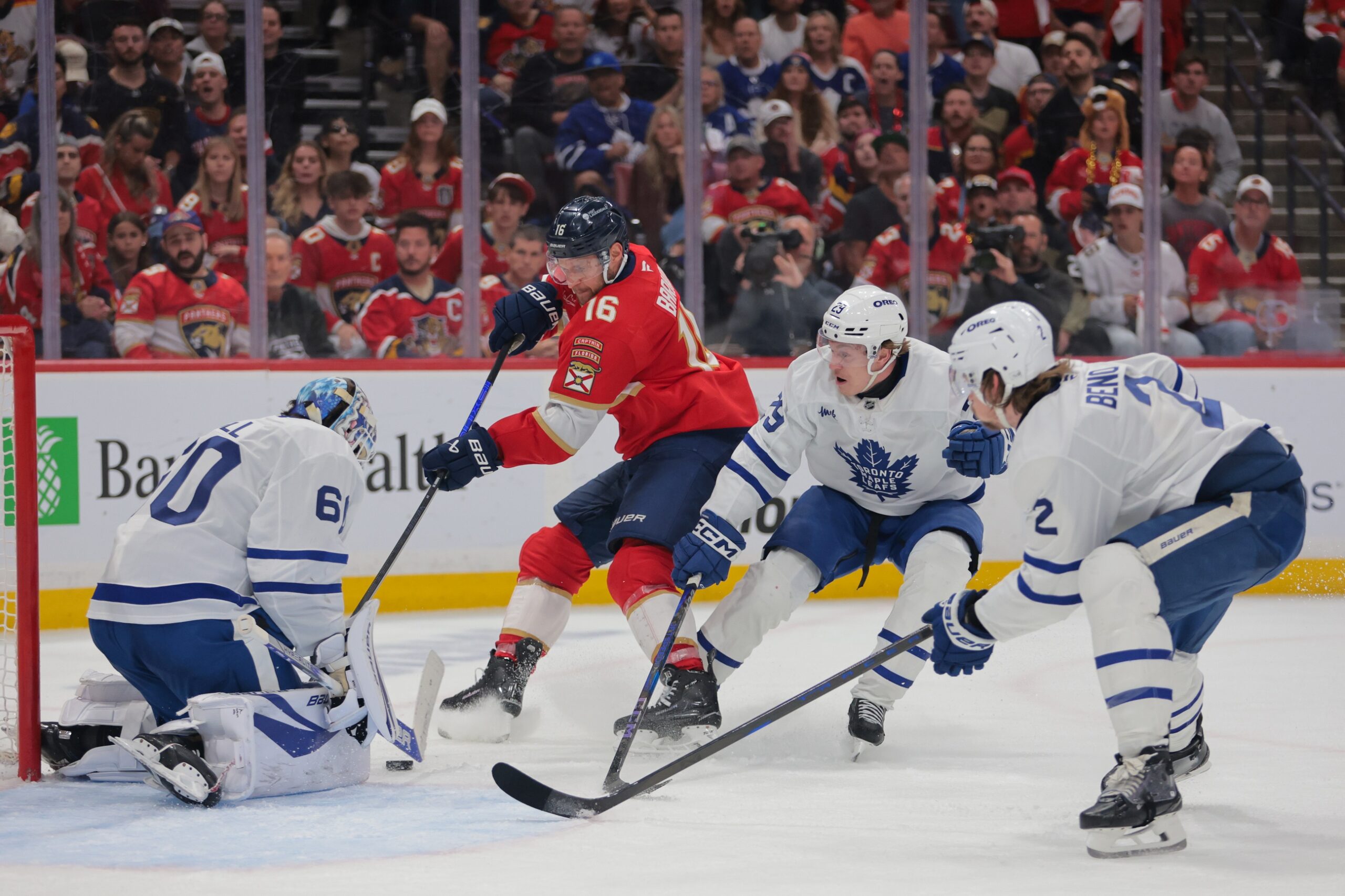 The Toronto Maple Leafs and Florida Panthers face off in Game 4 of their Eastern Conference semifinal series on Sunday, May 11, 2025, at Amerant Bank Arena in Sunrise, Florida. The Panthers secured a 5-4 overtime victory in Game 3, narrowing the series deficit to 2-1 in favor of the Maple Leafs. ￼ ￼ Toronto vs Florida AI Prediction: Free NHL Betting Insights for May 11. Credit USA TODAY/IMAGN