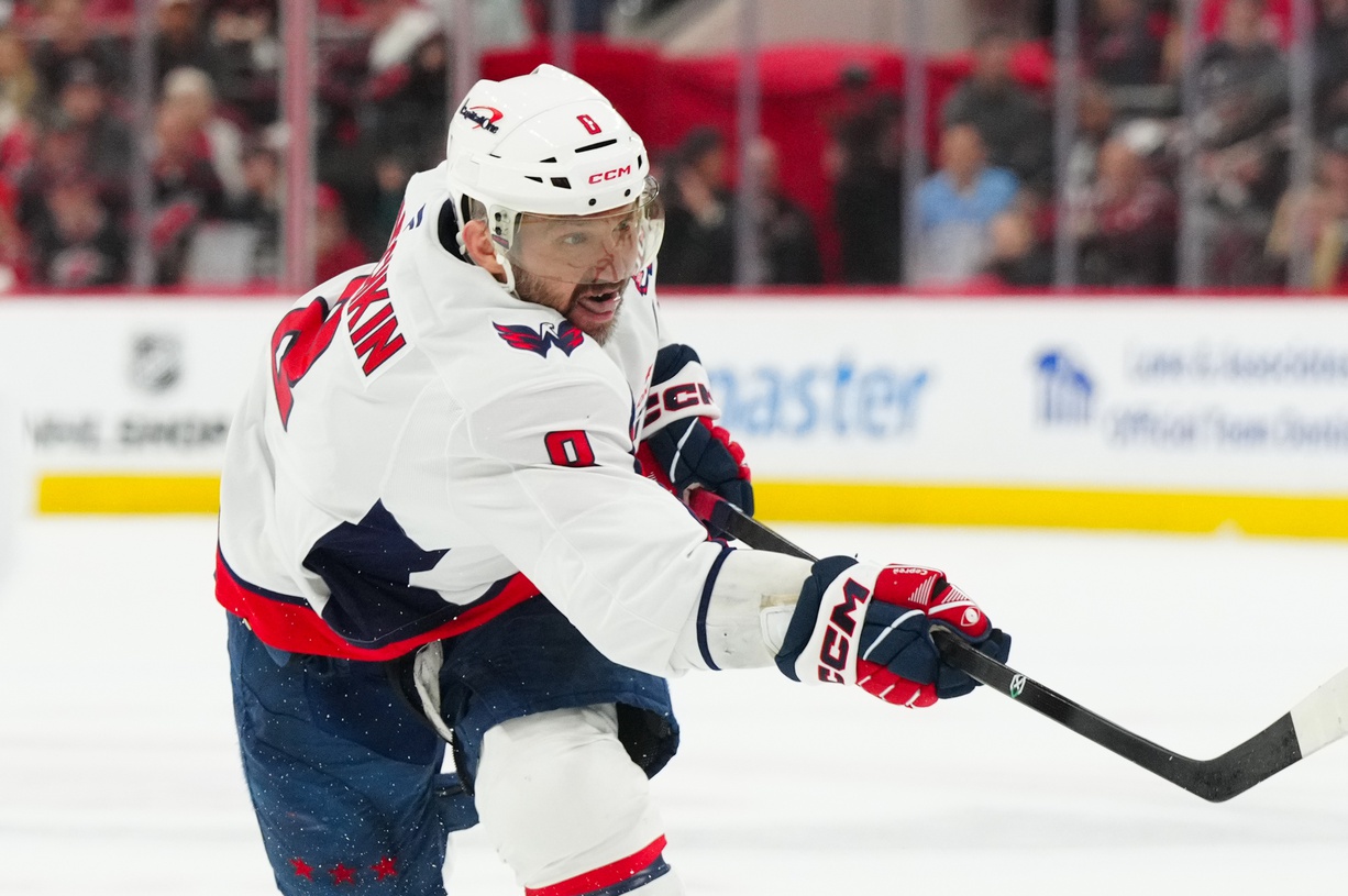 The Washington Capitals and Carolina Hurricanes face off in Game 4 of their Eastern Conference semifinal series on Monday, May 12, 2025, at Capital One Arena in Washington, D.C. The Hurricanes lead the best-of-seven series 2-1, but the Capitals are looking to even the series on home ice after a strong performance in Game 3. Washington vs Carolina AI Prediction: Free NHL Betting Insights for May 12. Credit USA TODAY/IMAGN