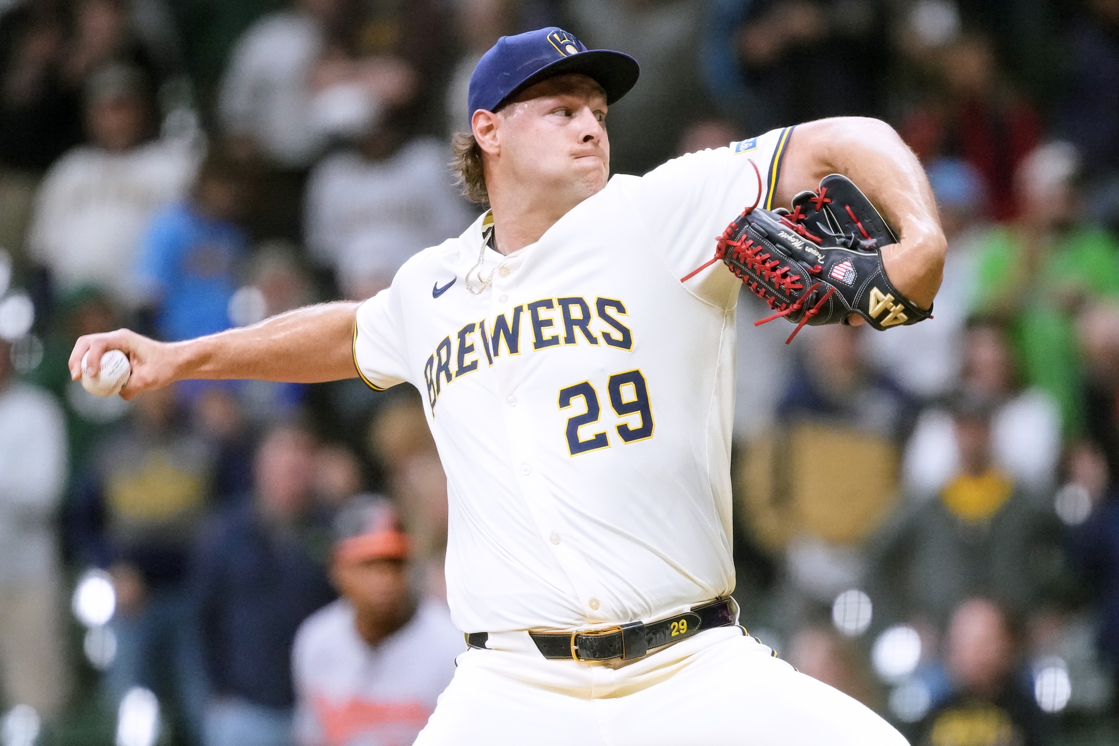 The Milwaukee Brewers (22–25) host the Baltimore Orioles (15–30) on May 20, 2025, at American Family Field in Milwaukee. Both teams aim to gain momentum, with the Brewers seeking to climb the NL Central standings and the Orioles looking to snap a losing streak. Baltimore vs Milwaukee AI Prediction: Free MLB Betting Insights for May 20. Credit USA TODAY/IMAGN