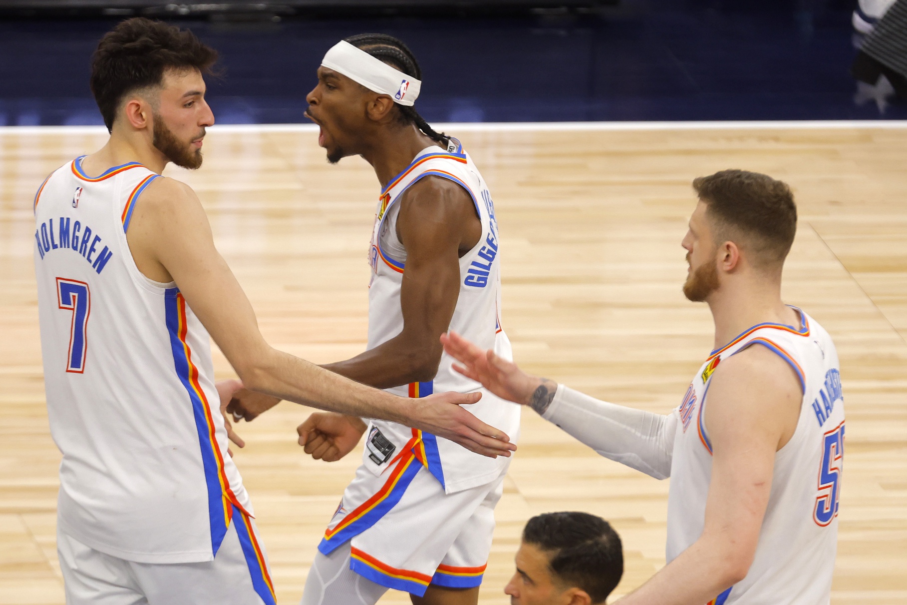 The Oklahoma City Thunder host the Minnesota Timberwolves in Game 5 of the Western Conference Finals on May 28, 2025, at 8:30 PM ET at Paycom Center. Leading the series 3-1, the Thunder aim to secure their first NBA Finals appearance since 2012, while the Timberwolves fight to extend their postseason run. Minnesota vs Oklahoma City AI Prediction: Free NBA Betting Insights for May 28. Credit USA TODAY/IMAGN