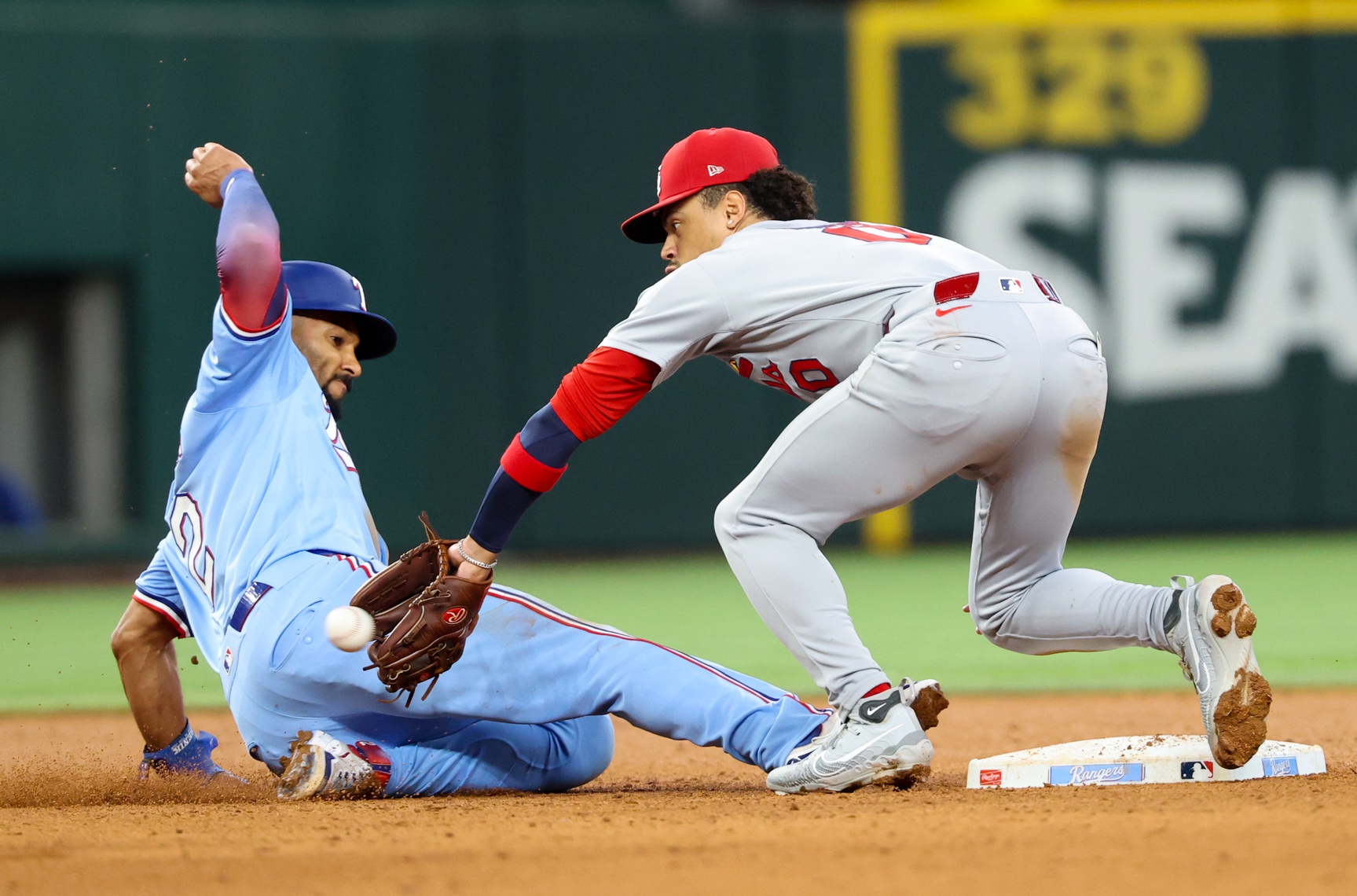 The Texas Rangers (37–28) visit Tropicana Field to face the Tampa Bay Rays (34–31) on Tuesday, June 3, 2025. The Rangers bring impressive momentum after winning eight of their last ten games, while the Rays aim to stabilize their season with solid recent form at home. Kansas City vs St. Louis AI Prediction: Free MLB Betting Insights for Jun 03. Credit USA TODAY/IMAGN