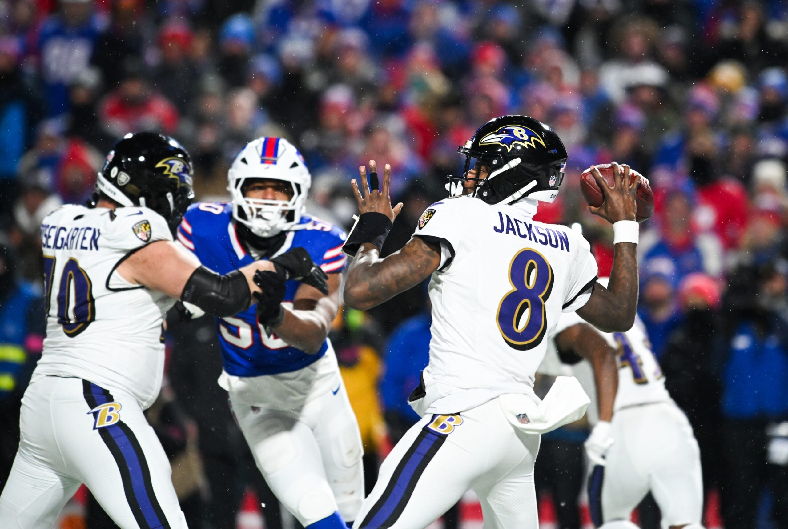  New York vs Baltimore AI Prediction: Free NFL Betting Insights for Nov 23. Credit USA TODAY/IMAGN