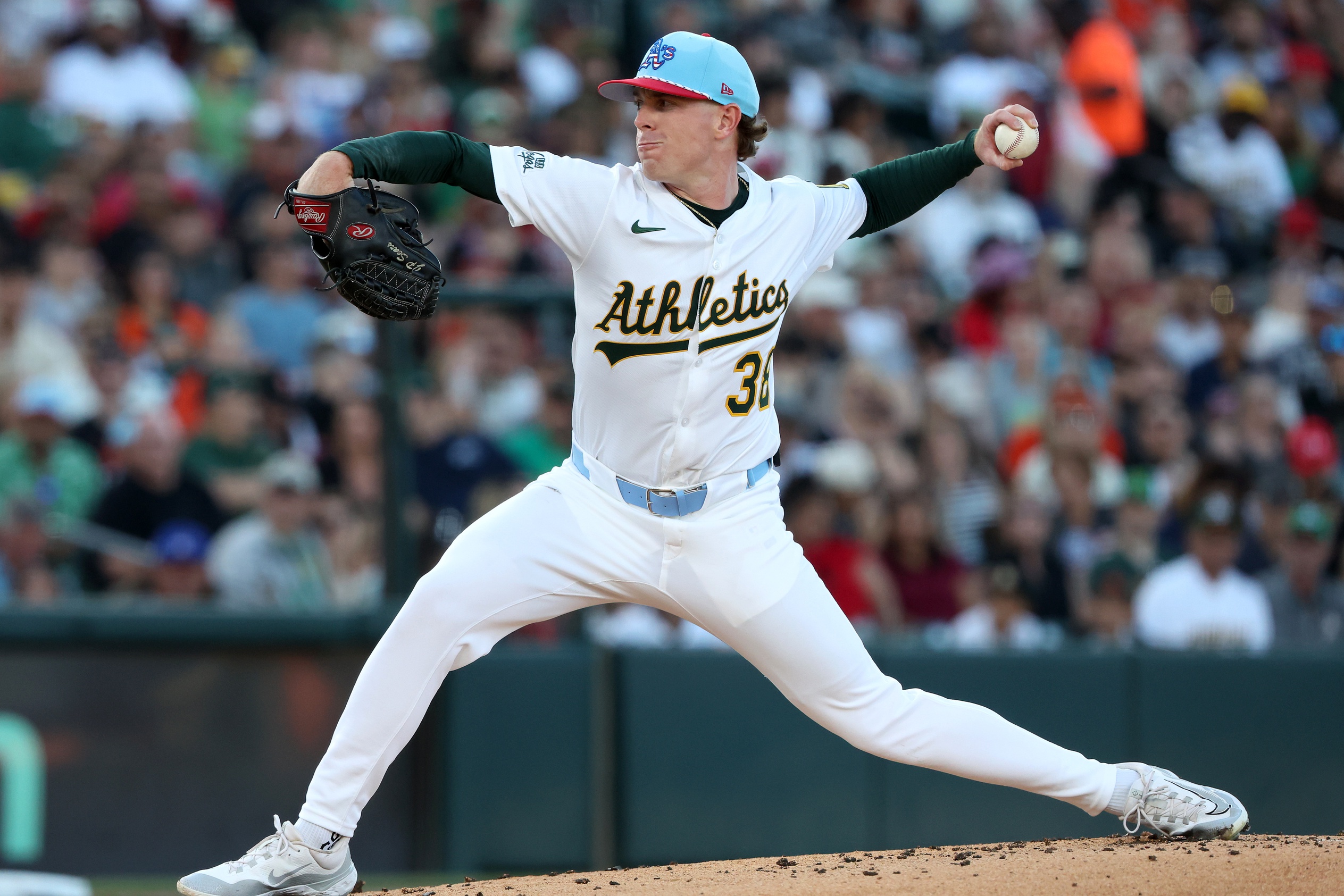 The San Francisco Giants (47–41) face the Oakland Athletics (34–52) on July 5, 2025, at Sutter Health Park in Sacramento. This Bay Area rivalry game features a Giants team contending in the NL West against an Athletics squad in a rebuilding phase. San Francisco vs Athletics AI Prediction: Free MLB Betting Insights for Jul 05. Credit USA TODAY/IMAGN