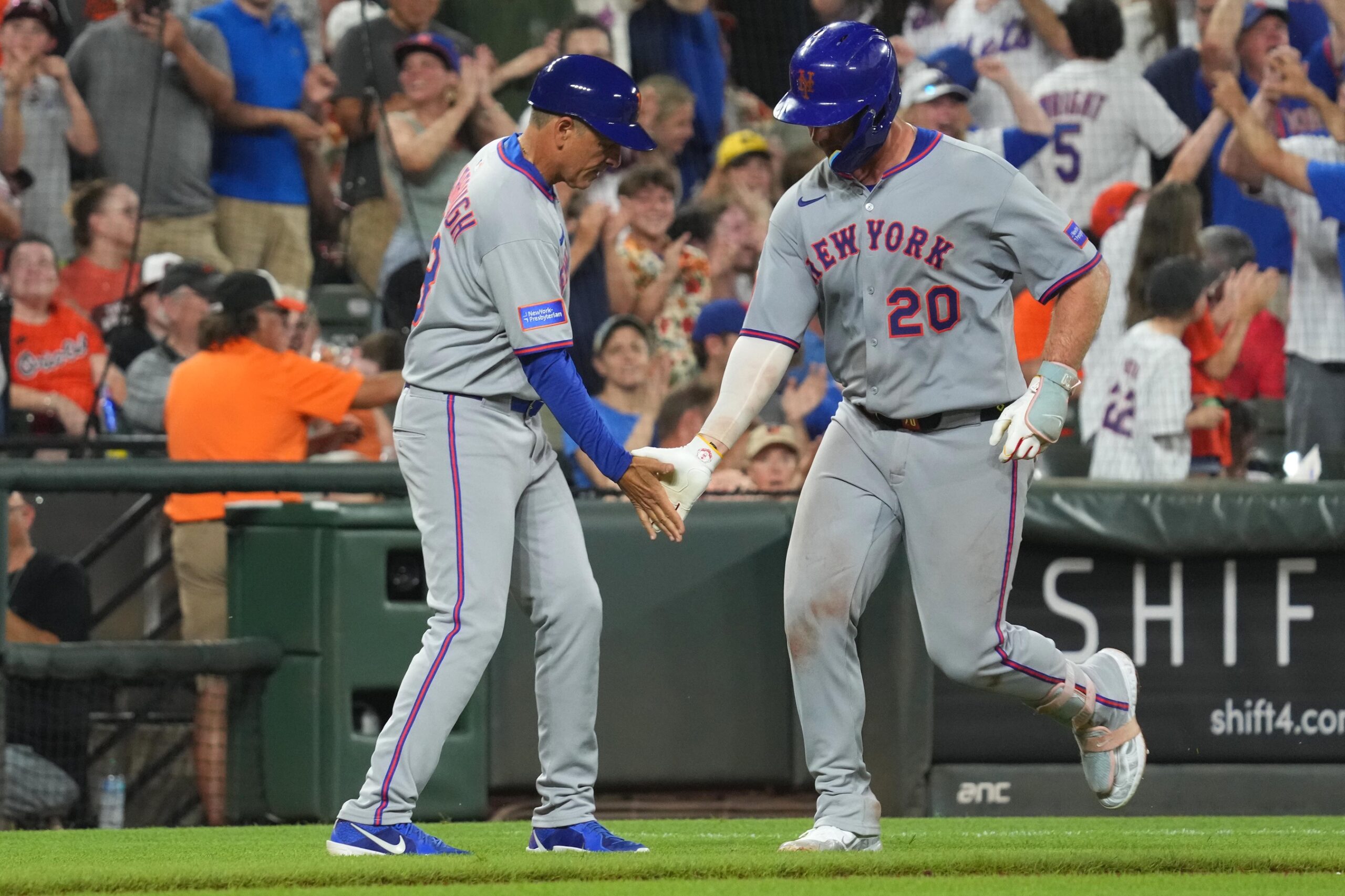 The New York Mets and Baltimore Orioles are set to face off in a split doubleheader on Thursday, July 10, 2025, at Oriole Park at Camden Yards. The first game is scheduled for 12:05 p.m. ET, followed by the second game at 5:05 p.m. ET, making up for Wednesday’s postponement due to inclement weather. New York Mets vs Baltimore AI Prediction: Free MLB Betting Insights for Jul 10. Credit USA TODAY/IMAGN