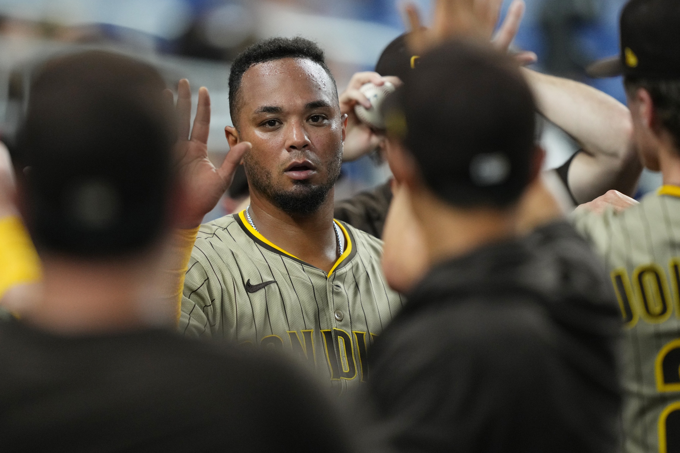 The San Diego Padres (56–47) head to loanDepot Park to face the Miami Marlins (48–55) on Wednesday, July 23. The Padres are slight favorites around –150 on the moneyline, with the total set at 8 runs, suggesting a competitive but moderately scoring contest. San Diego vs Miami AI Prediction: Free MLB Betting Insights for Jul 23. Credit USA TODAY/IMAGN