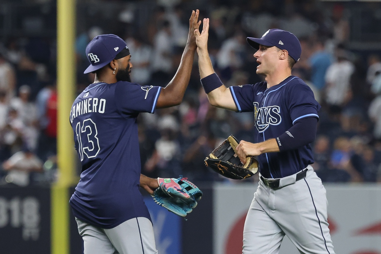 The Tampa Bay Rays (approx. 54–53) visit the New York Yankees (approx. 57–49) in Game 2 of their four‑game set at the Bronx. The Yankees open as favorites (~–210 ML, –1.5 run line), with the total set around 8.5 runs. Tampa Bay vs New York Yankees AI Prediction: Free MLB Betting Insights for Jul 29. Credit USA TODAY/IMAGN