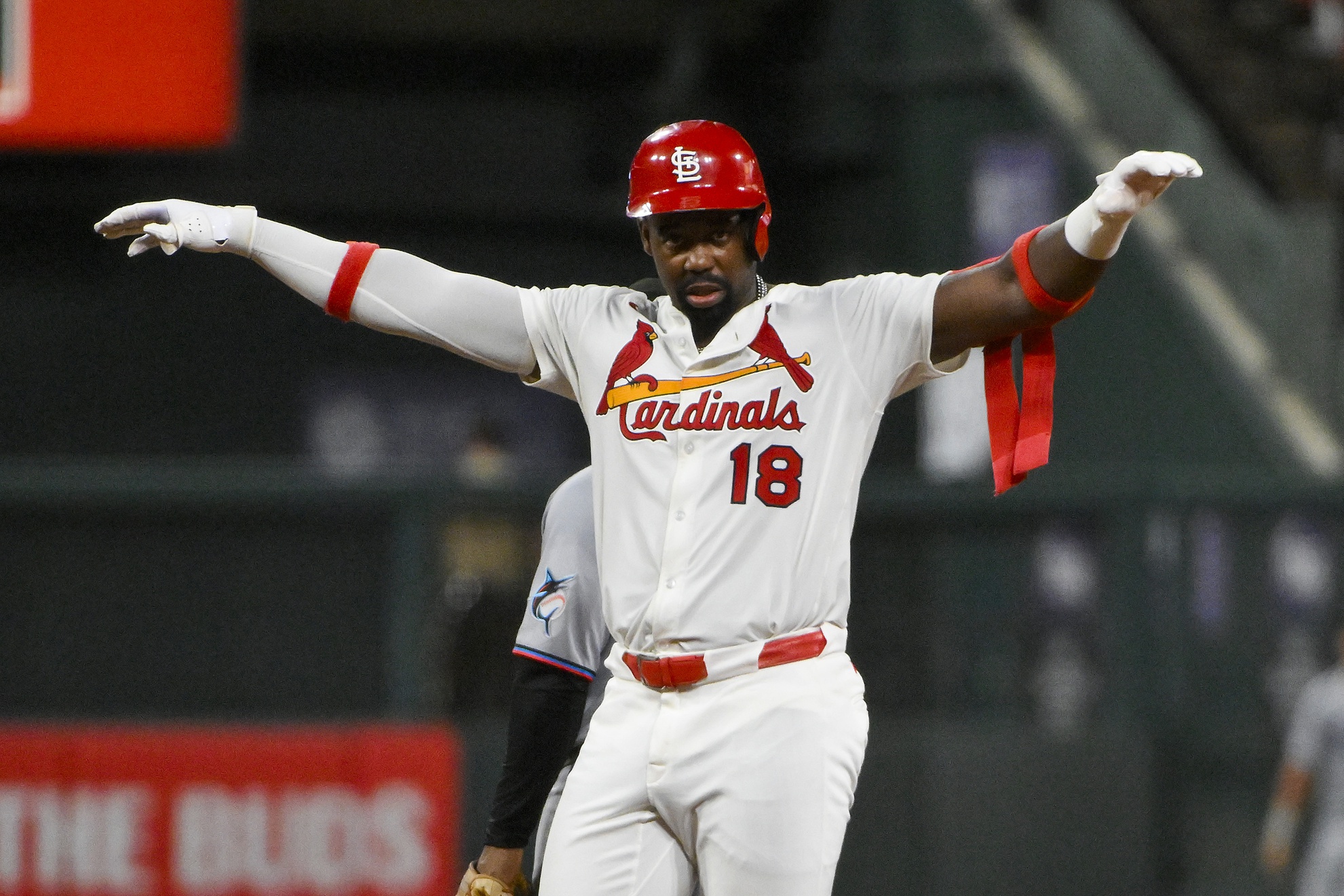 The Miami Marlins (around 50–54) head to face the St. Louis Cardinals (about 54–53) in Game 2 of their three-game series, with first pitch at approximately 7:45 p.m. ET. St. Louis opens as a modest favorite (around –120 to –125 moneyline, –1.5 run line), with the total set near 9 runs. Miami vs St. Louis AI Prediction: Free MLB Betting Insights for Jul 29. Credit USA TODAY/IMAGN