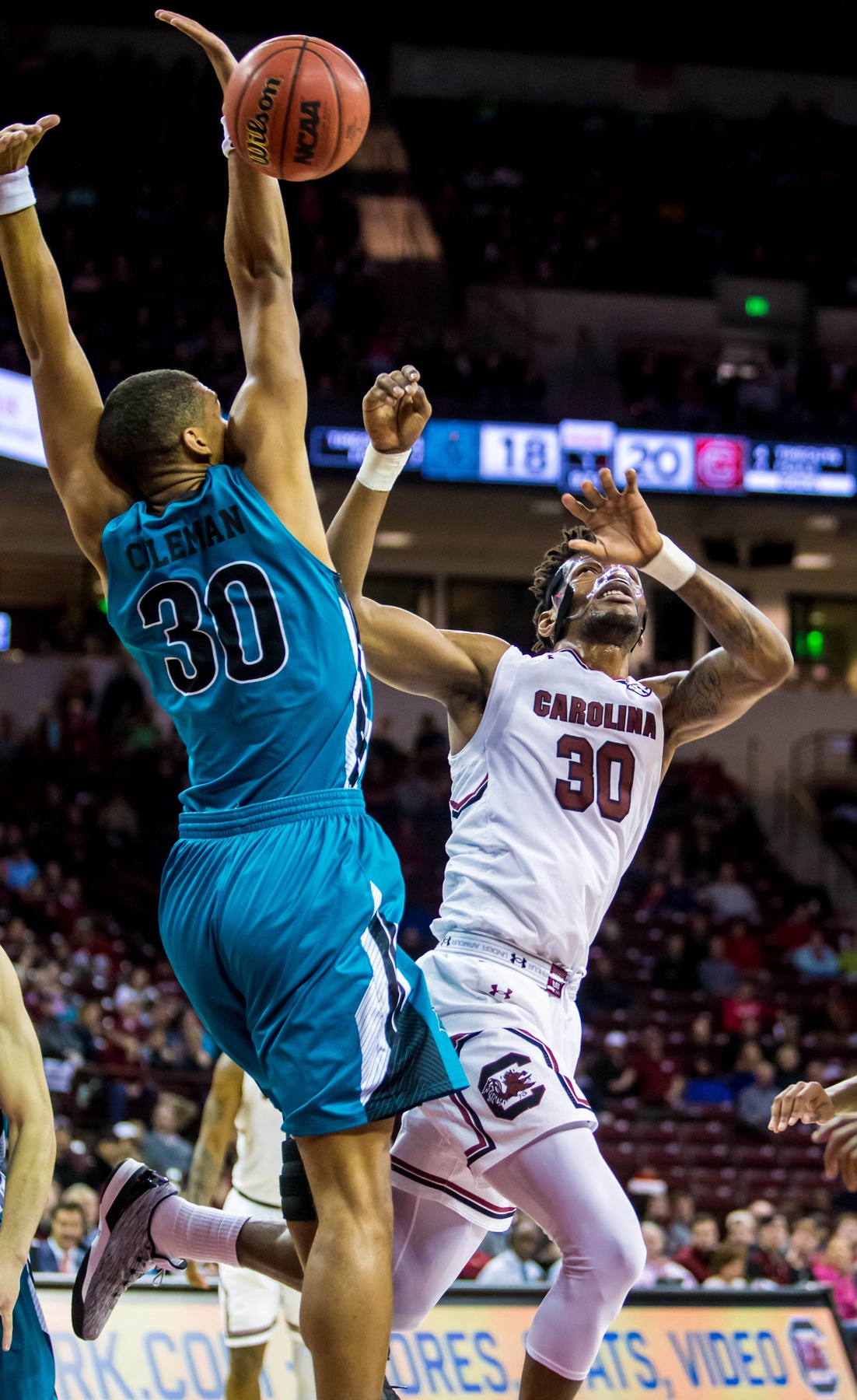 Texas State vs Coastal Carolina AI Prediction: Free CBB Betting Insights for Jan 22. Credit USA TODAY/IMAGN