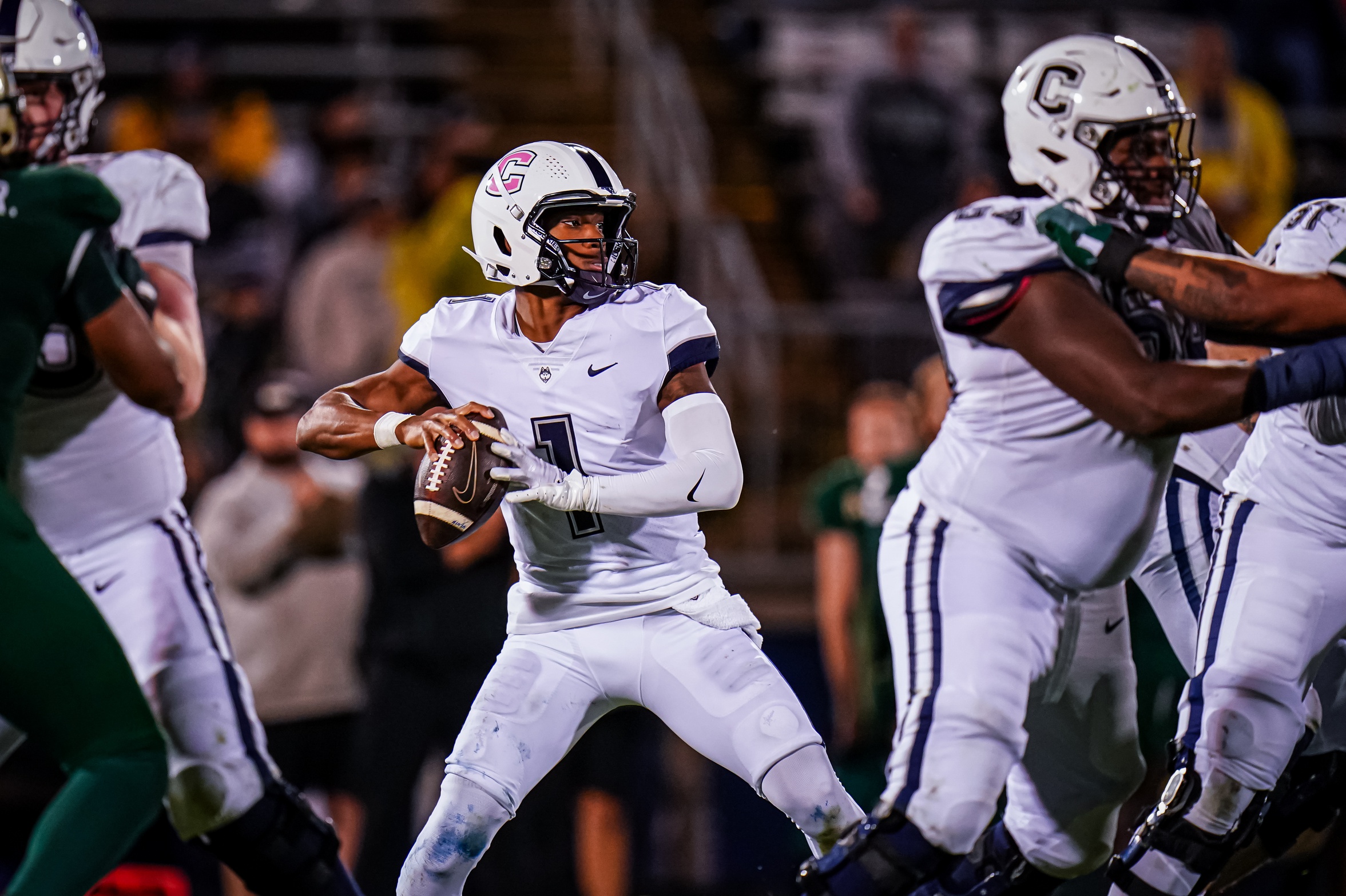  Ball State vs UConn AI Prediction: Free CFB Betting Insights for Sep 20. Credit USA TODAY/IMAGN