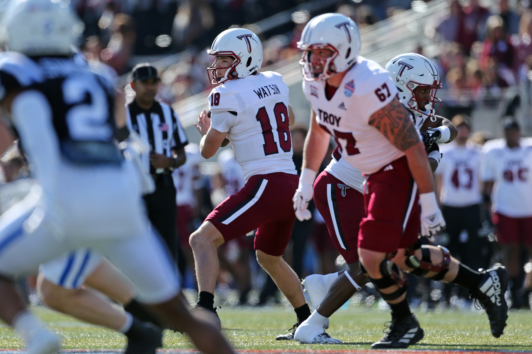  South Alabama vs Troy AI Prediction: Free CFB Betting Insights for Oct 04. Credit USA TODAY/IMAGN