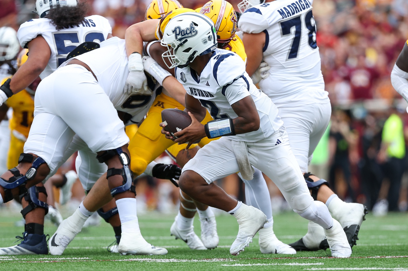  UNLV vs Nevada AI Prediction: Free CFB Betting Insights for Nov 29. Credit USA TODAY/IMAGN