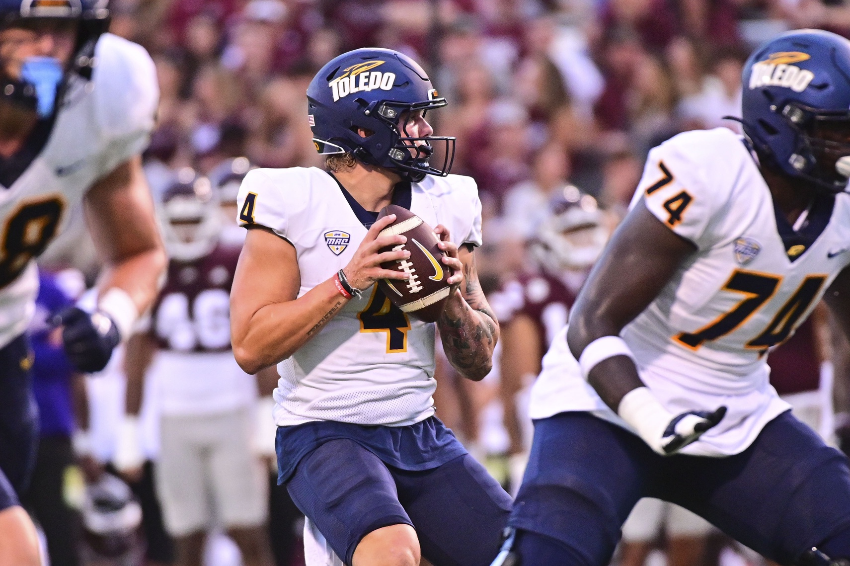 Kent State vs Toledo AI Prediction: Free CFB Betting Insights for Oct 18. Credit USA TODAY/IMAGN