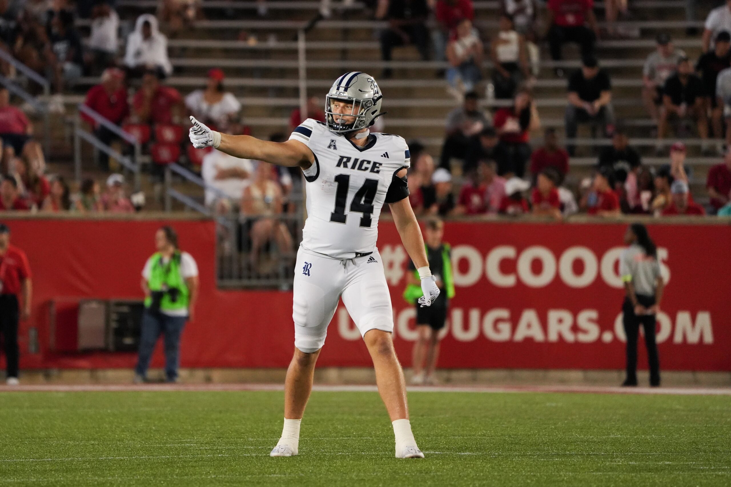  UConn vs Rice AI Prediction: Free CFB Betting Insights for Oct 25. Credit USA TODAY/IMAGN