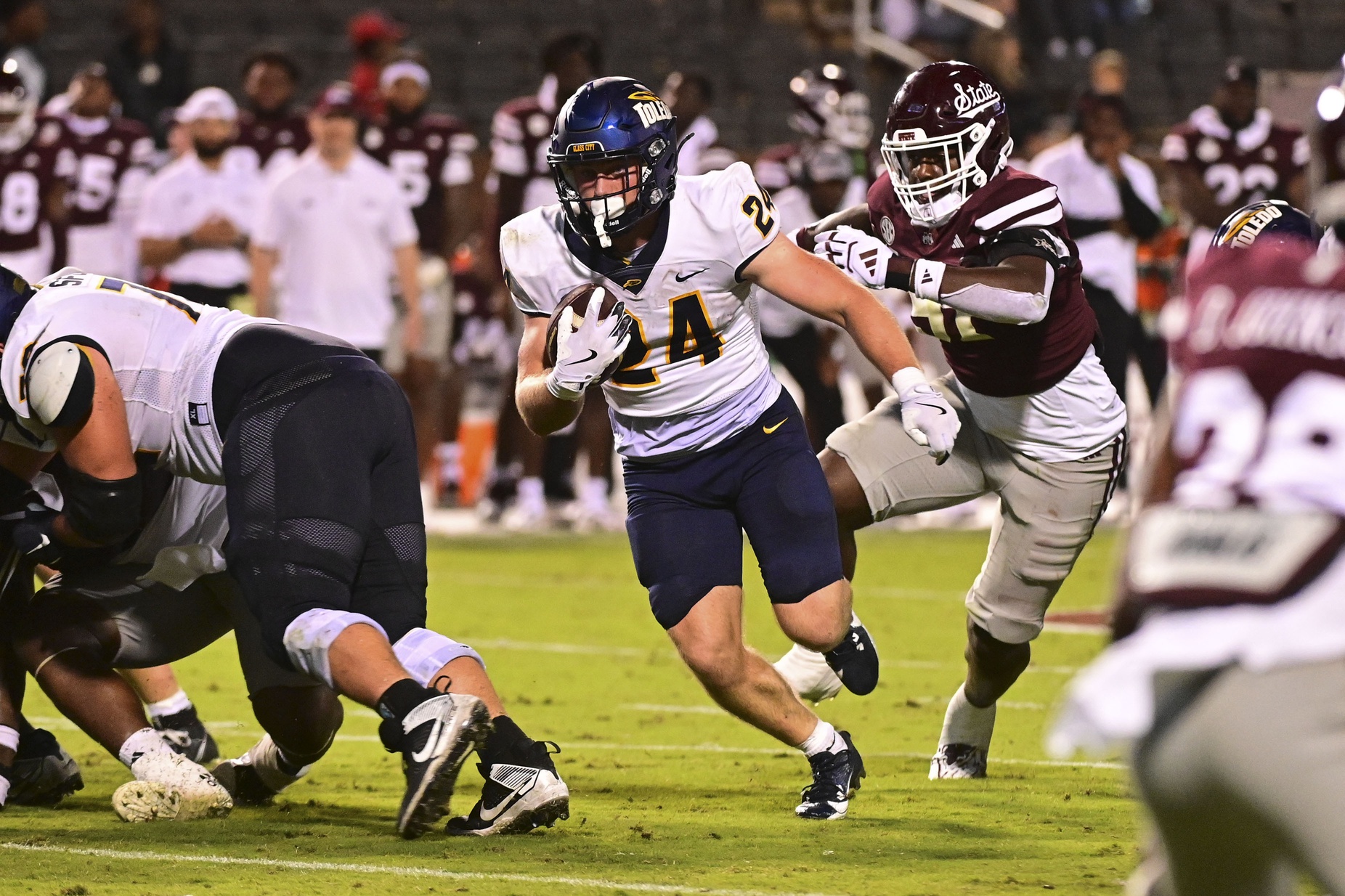  Northern Illinois vs Toledo AI Prediction: Free CFB Betting Insights for Nov 05. Credit USA TODAY/IMAGN