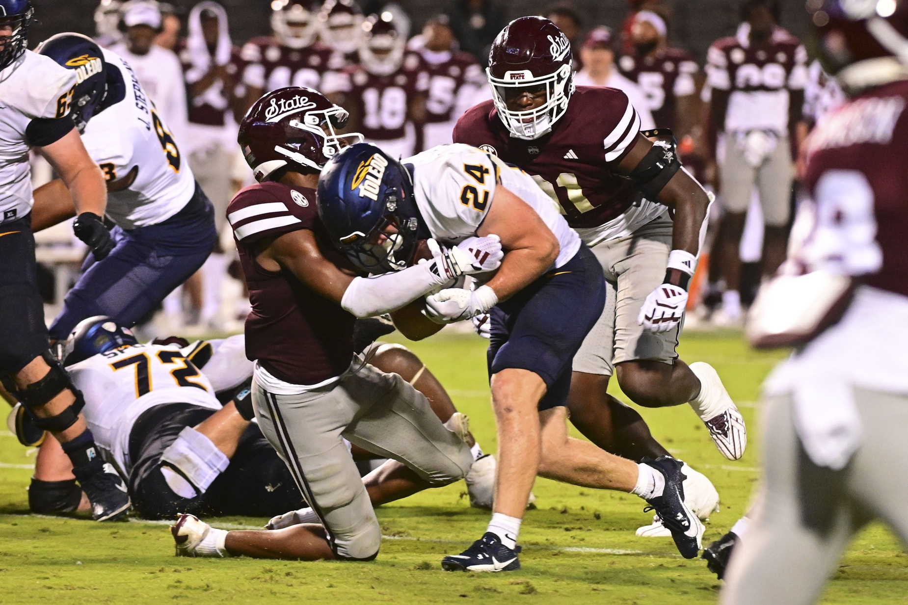  Ball State vs Toledo AI Prediction: Free CFB Betting Insights for Nov 22. Credit USA TODAY/IMAGN
