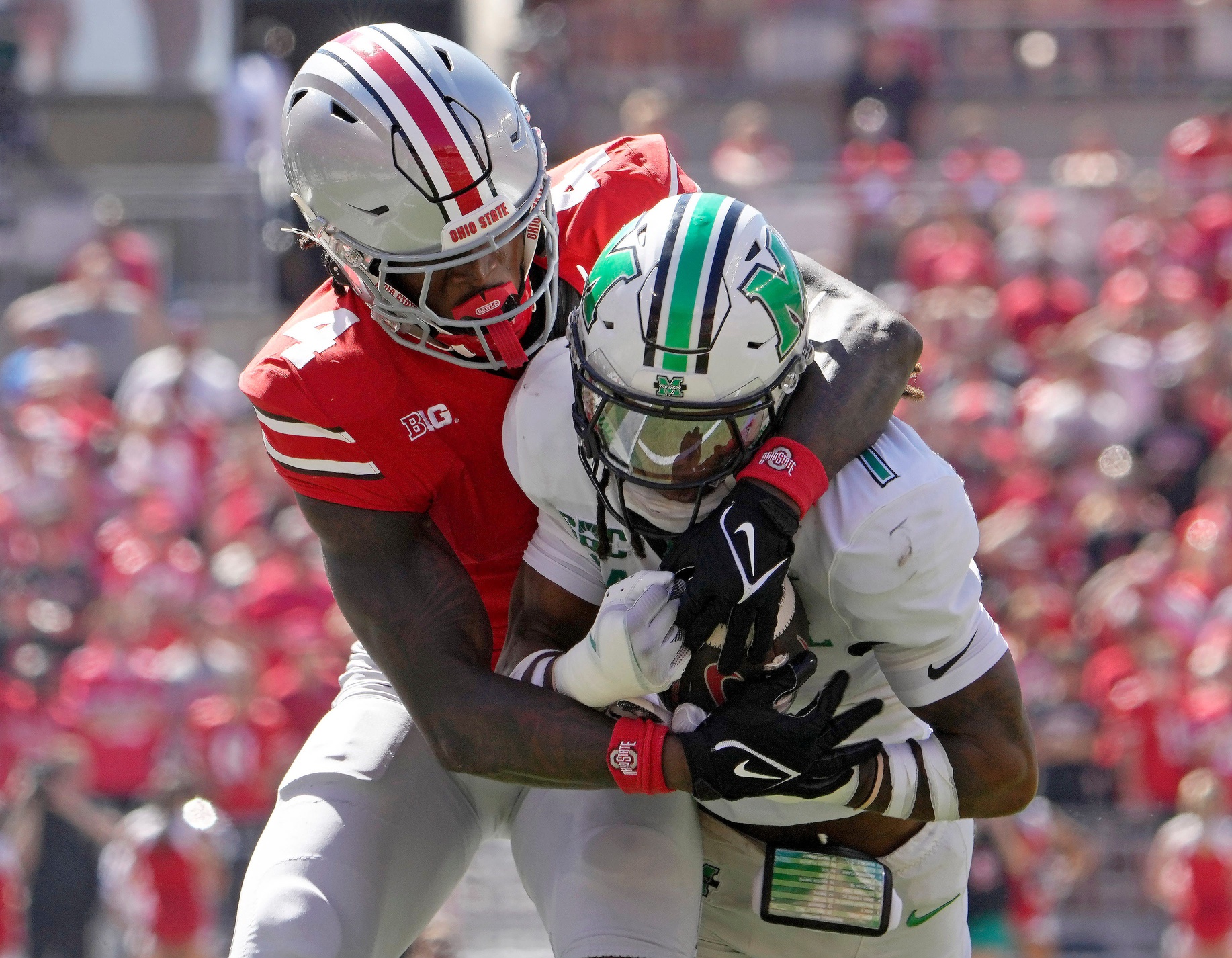  Texas State vs Marshall AI Prediction: Free CFB Betting Insights for Oct 18. Credit USA TODAY/IMAGN