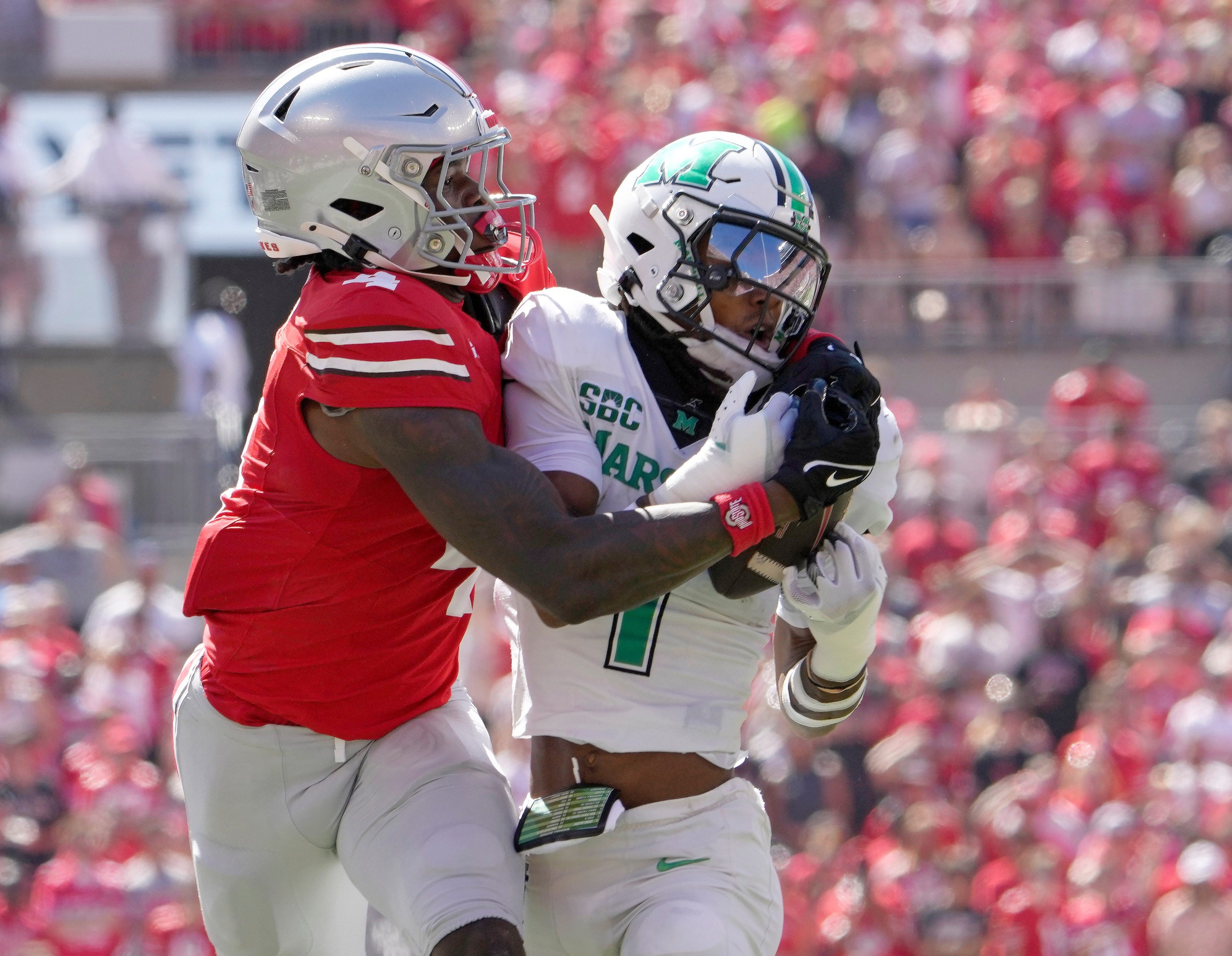 James Madison vs Marshall AI Prediction: Free CFB Betting Insights for Nov 08. Credit USA TODAY/IMAGN