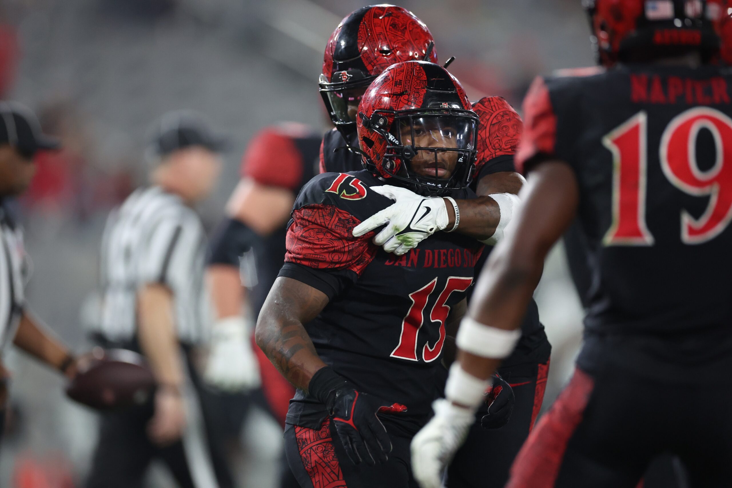  San Diego State vs New Mexico AI Prediction: Free CFB Betting Insights for Nov 28. Credit USA TODAY/IMAGN