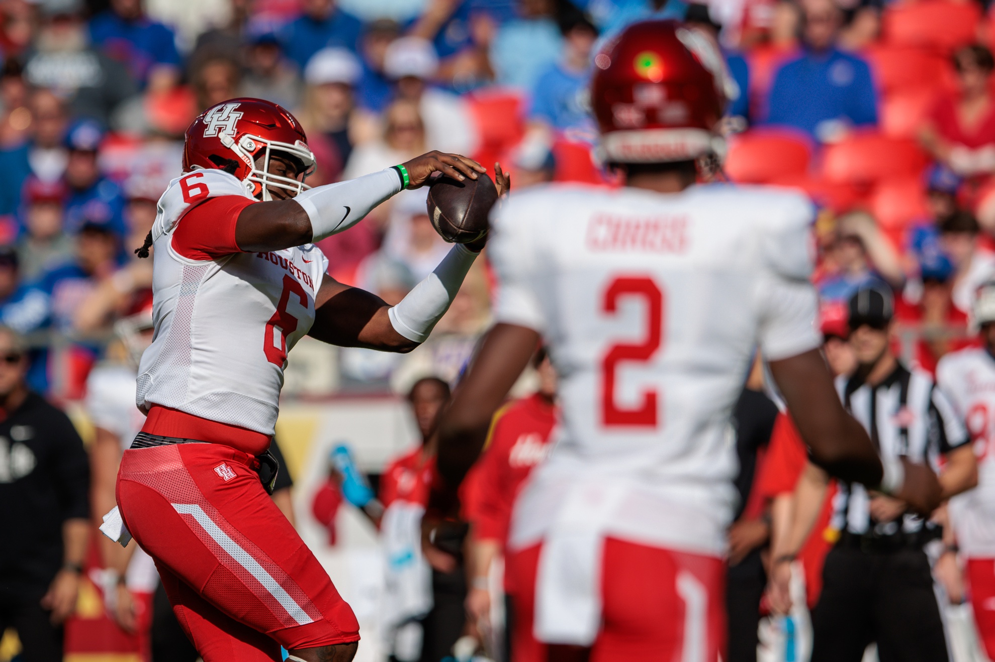 Texas Tech vs Houston AI Prediction: Free CFB Betting Insights for Oct 04. Credit USA TODAY/IMAGN