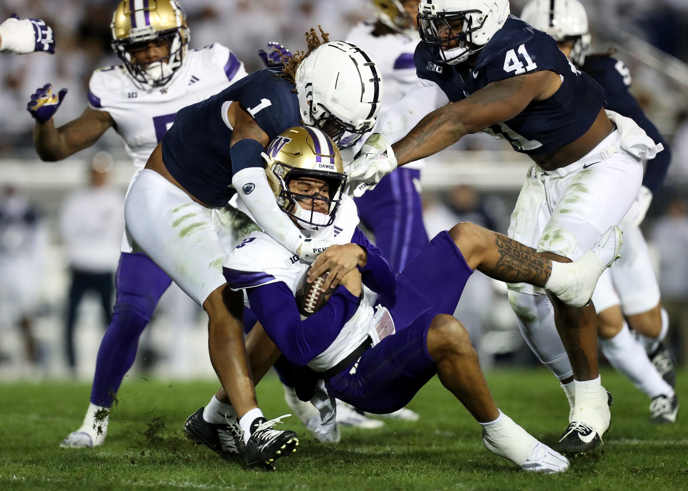 Rutgers vs Washington AI Prediction: Free CFB Betting Insights for Oct 10. Credit USA TODAY/IMAGN