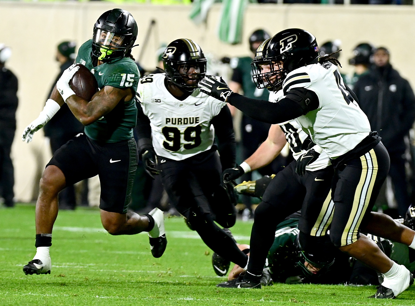 Penn State vs Michigan State AI Prediction: Free CFB Betting Insights for Nov 15. Credit USA TODAY/IMAGN