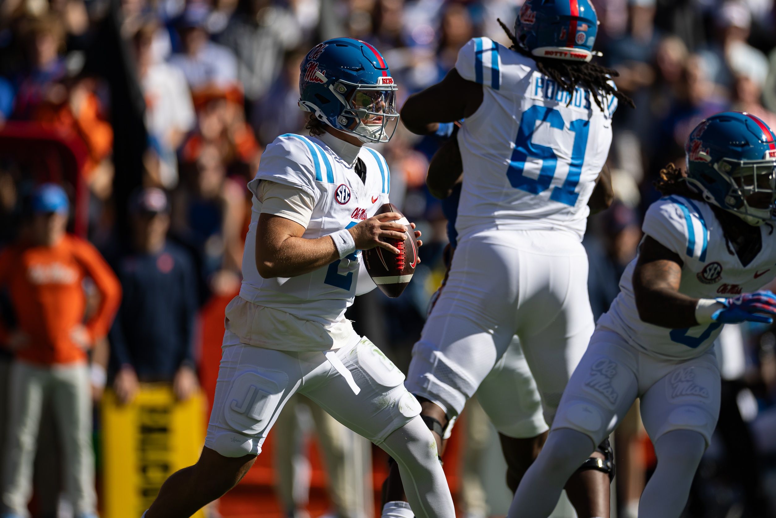 Georgia State opens its 2025 season in Oxford, taking on the Ole Miss Rebels in a classic Group-of-Five vs. SEC clash, one that figures to be a major test early on. Ole Miss, coming off a dominant 10–3 season and ranked in the AP Top 25, looks to set the tone quickly against a struggling Panthers squad. Georgia State vs Ole Miss AI Prediction: Free CFB Betting Insights for Aug 30. Credit USA TODAY/IMAGN