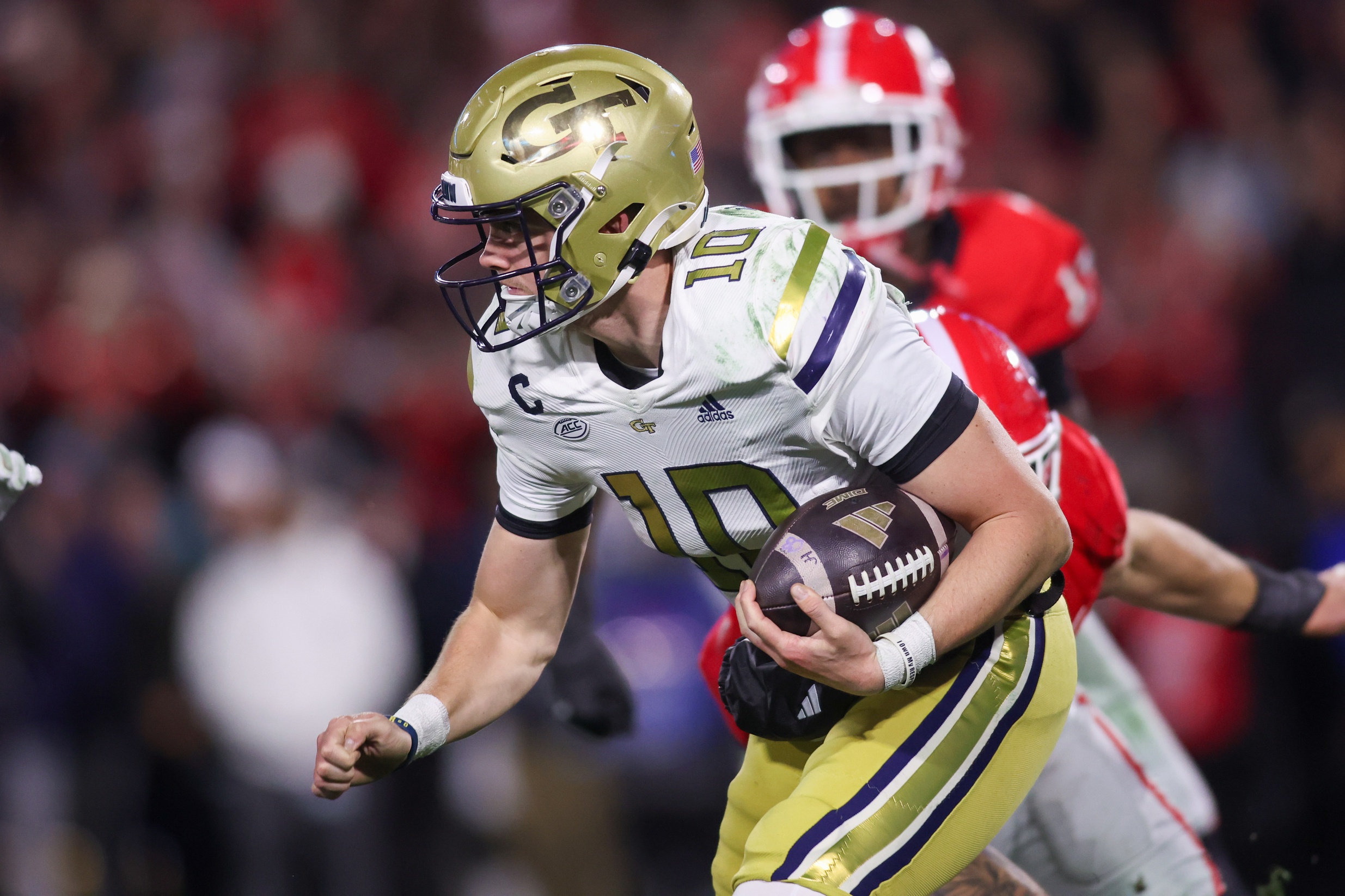  Georgia vs Georgia Tech AI Prediction: Free CFB Betting Insights for Nov 28. Credit USA TODAY/IMAGN