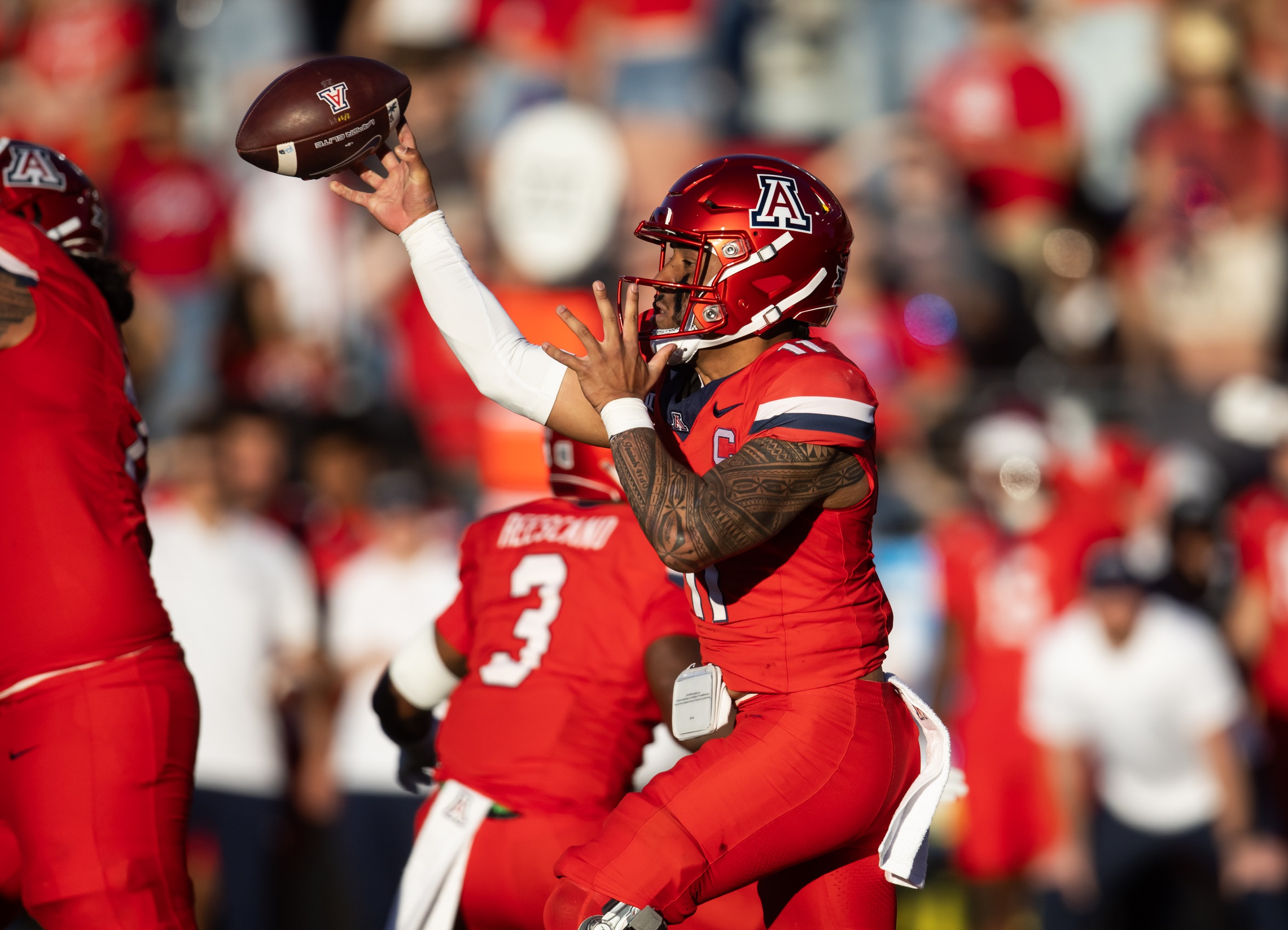  BYU vs Arizona AI Prediction: Free CFB Betting Insights for Oct 11. Credit USA TODAY/IMAGN
