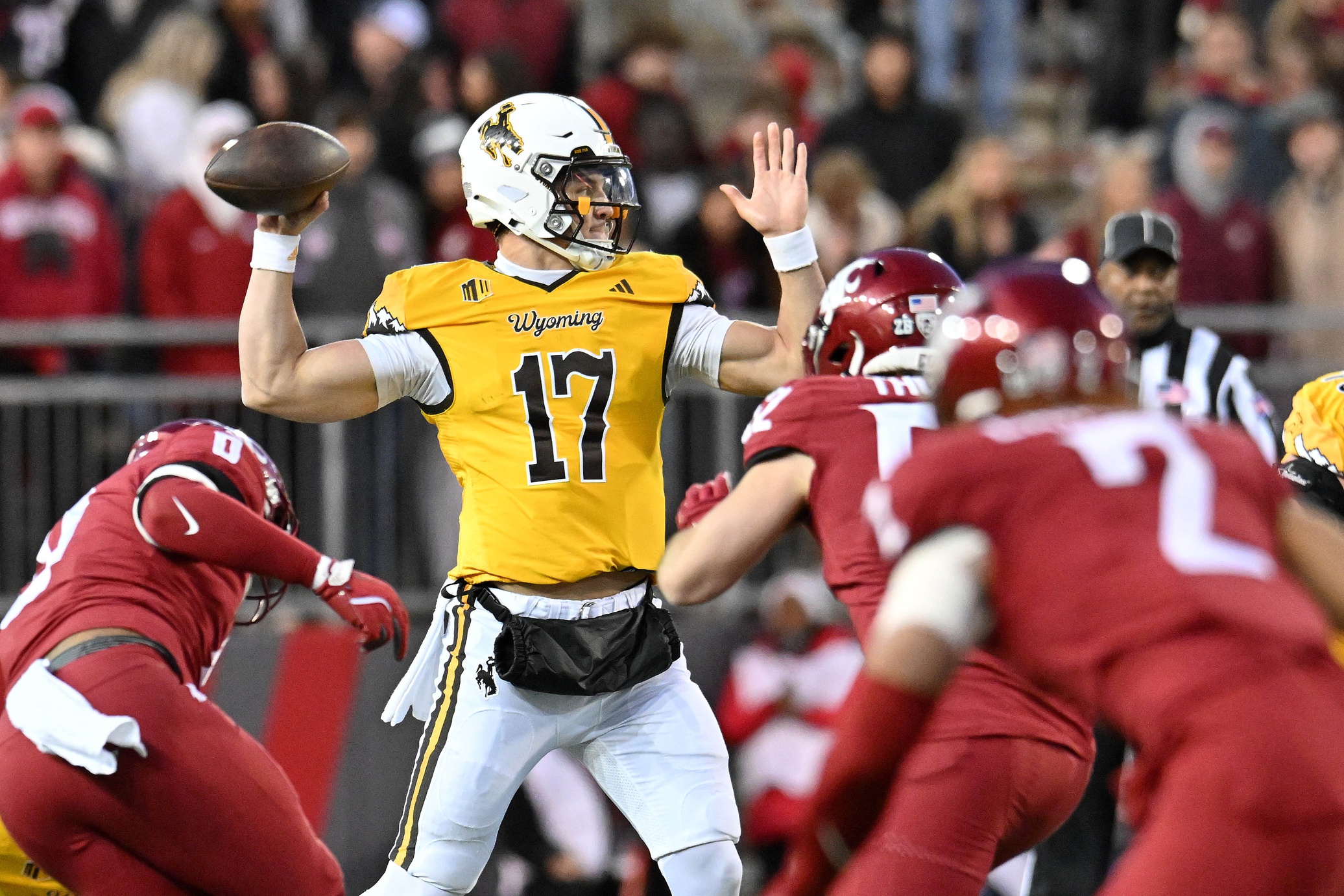  Nevada vs Wyoming AI Prediction: Free CFB Betting Insights for Nov 22. Credit USA TODAY/IMAGN