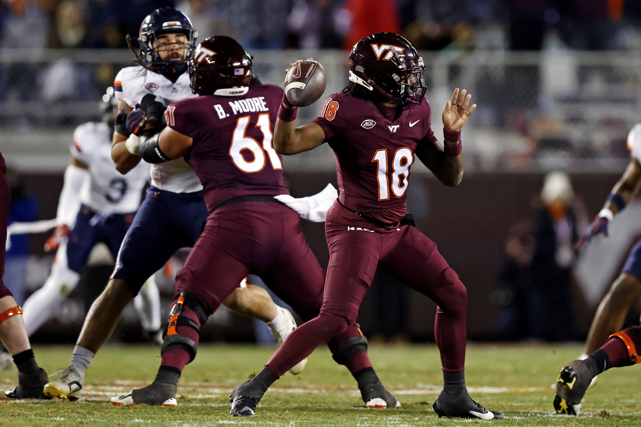  Virginia Tech vs NC State AI Prediction: Free CFB Betting Insights for Sep 27. Credit USA TODAY/IMAGN