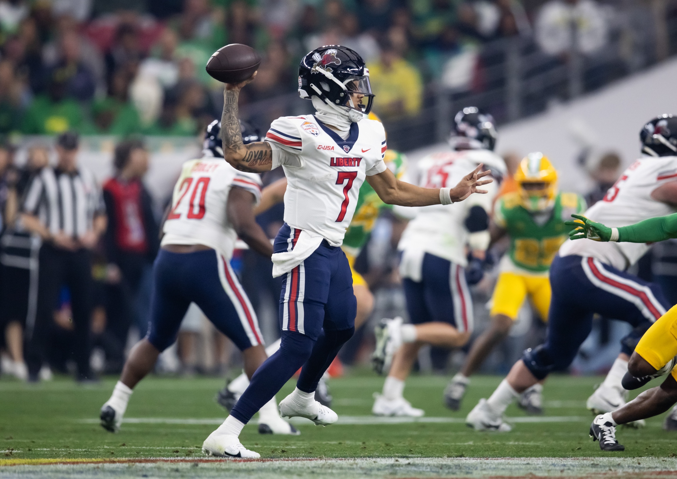  Liberty vs UTEP AI Prediction: Free CFB Betting Insights for Oct 08. Credit USA TODAY/IMAGN