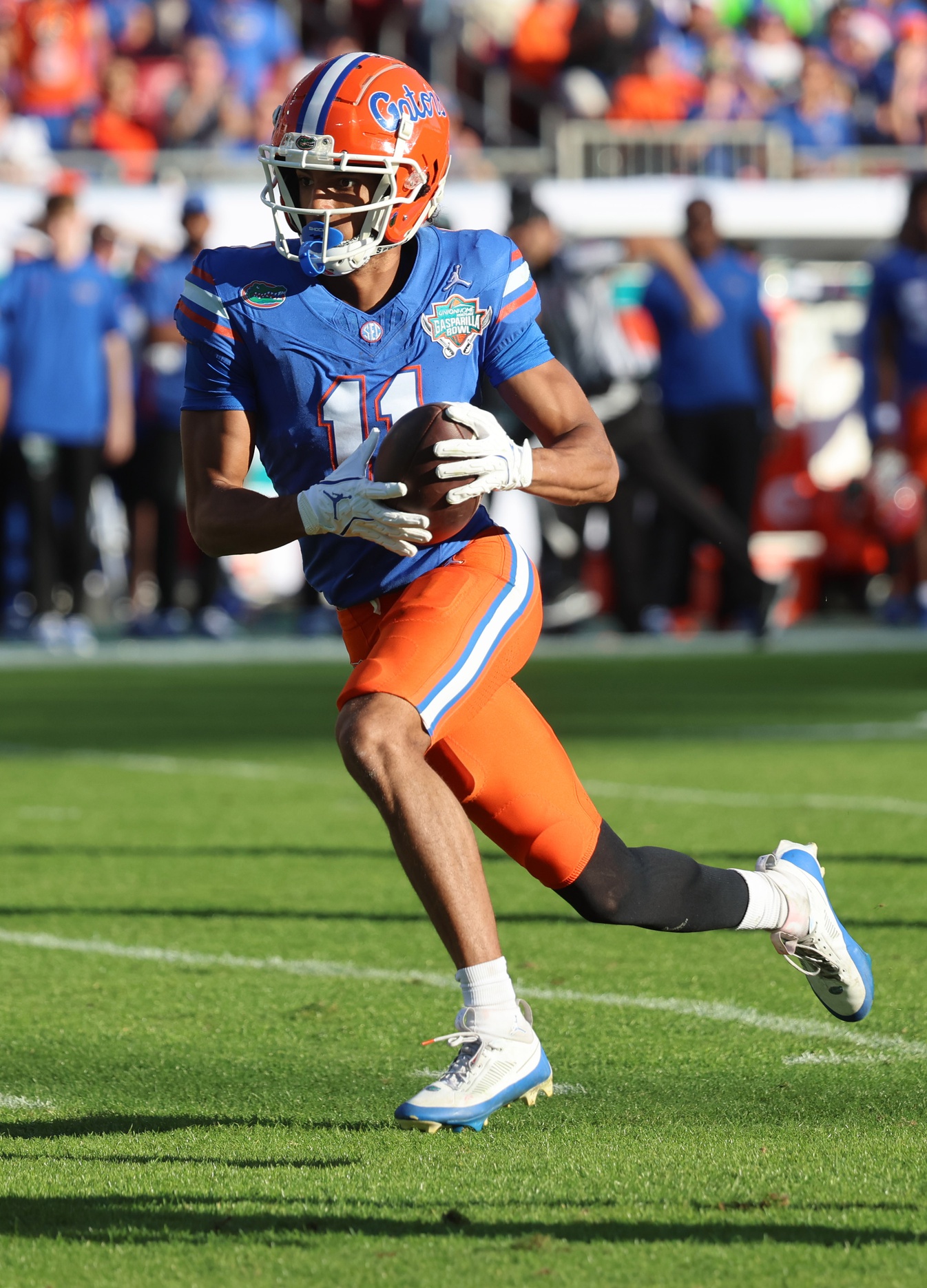 The South Florida Bulls travel to Gainesville on September 6, 2025, to take on the Florida Gators in what’s expected to be a high-profile in-state rivalry with national intrigue. Florida, fresh off a dominant 55–0 opener, enters as a firm favorite, while USF arrives with momentum after delivering a statement 34–7 upset of Boise State in Week 1. South Florida vs Florida AI Prediction: Free CFB Betting Insights for Sep 06. Credit USA TODAY/IMAGN
