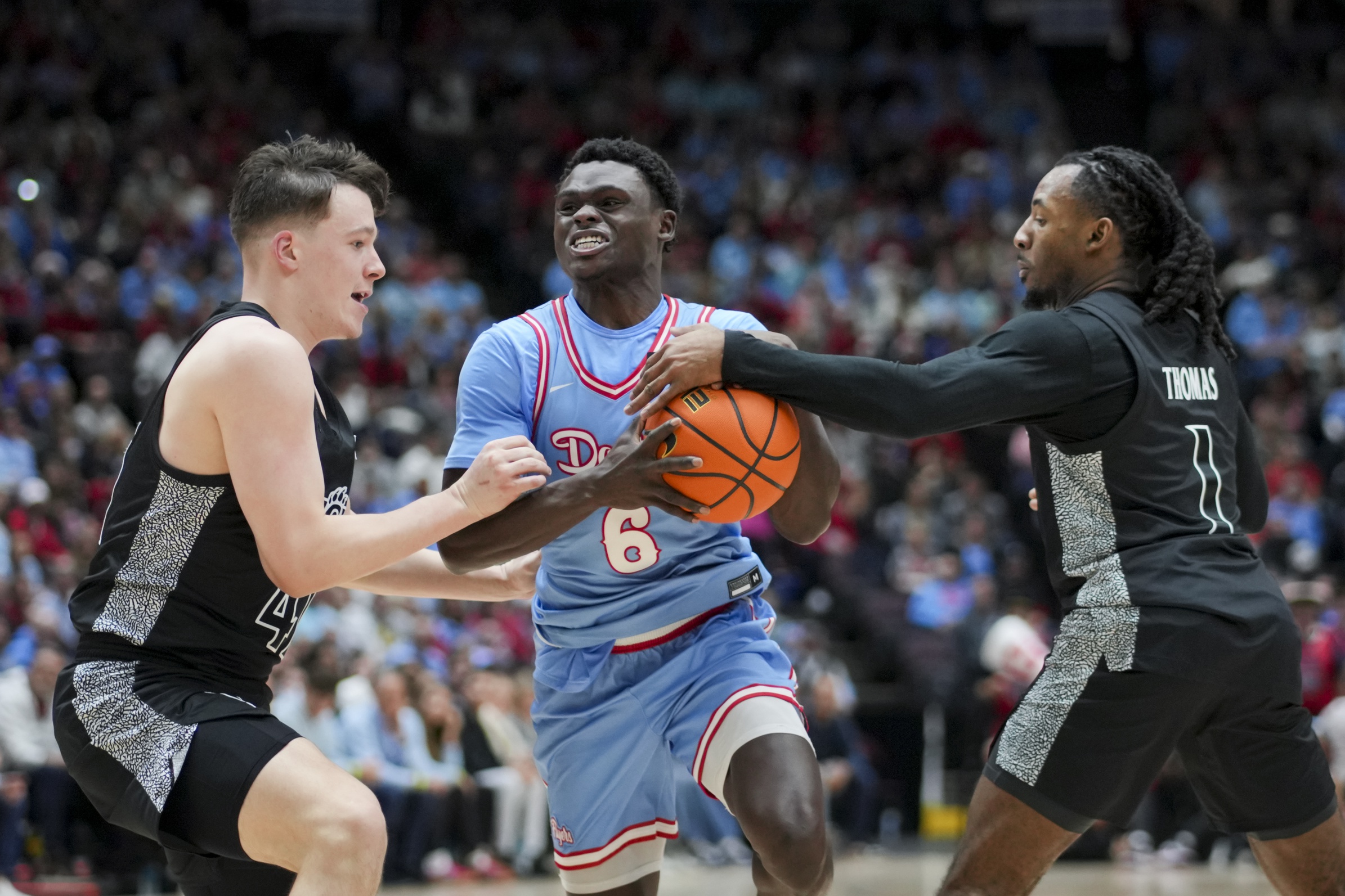Dayton vs La Salle AI Prediction: Free CBB Betting Insights for Jan 01. Credit USA TODAY/IMAGN