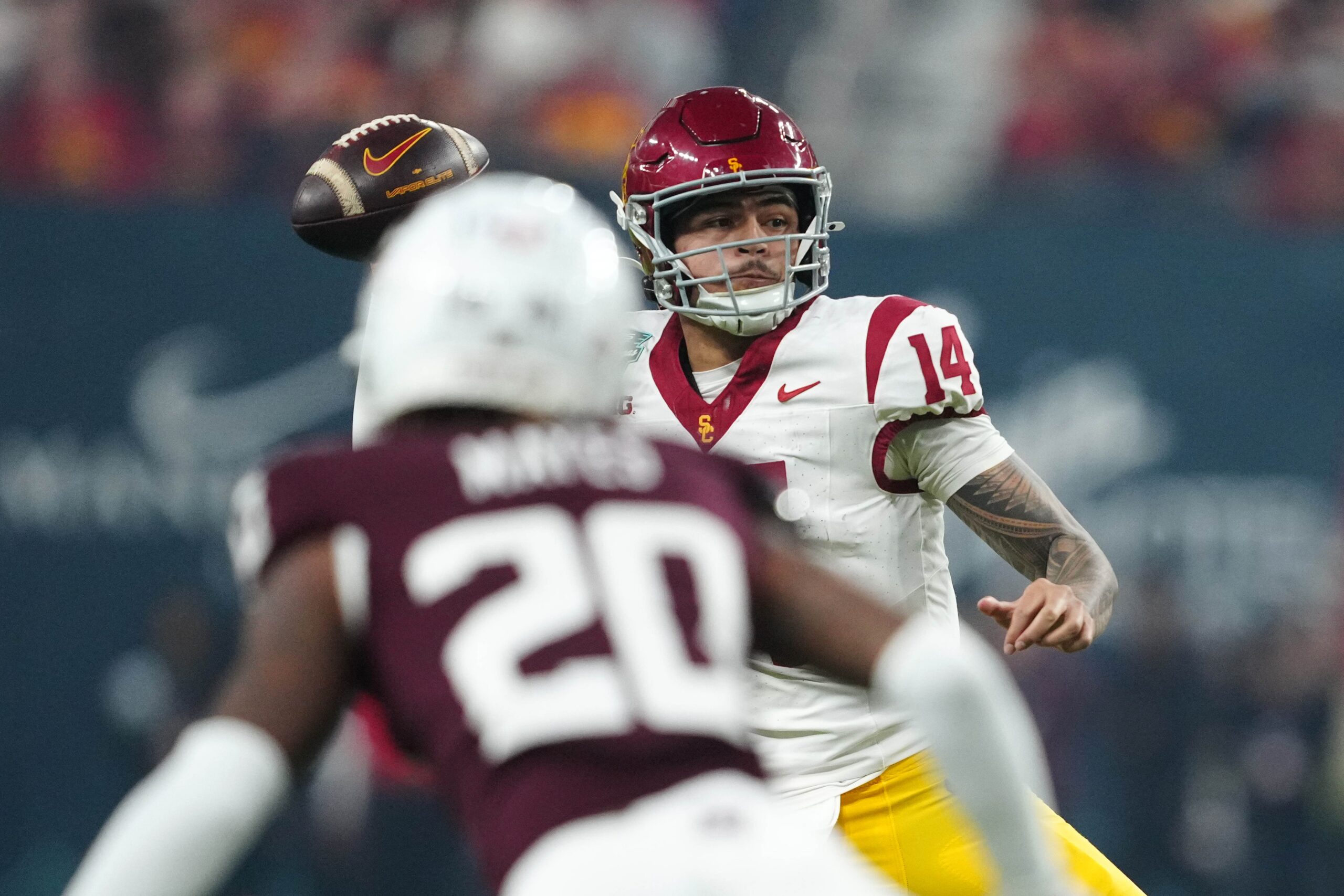  Michigan vs USC AI Prediction: Free CFB Betting Insights for Oct 11. Credit USA TODAY/IMAGN