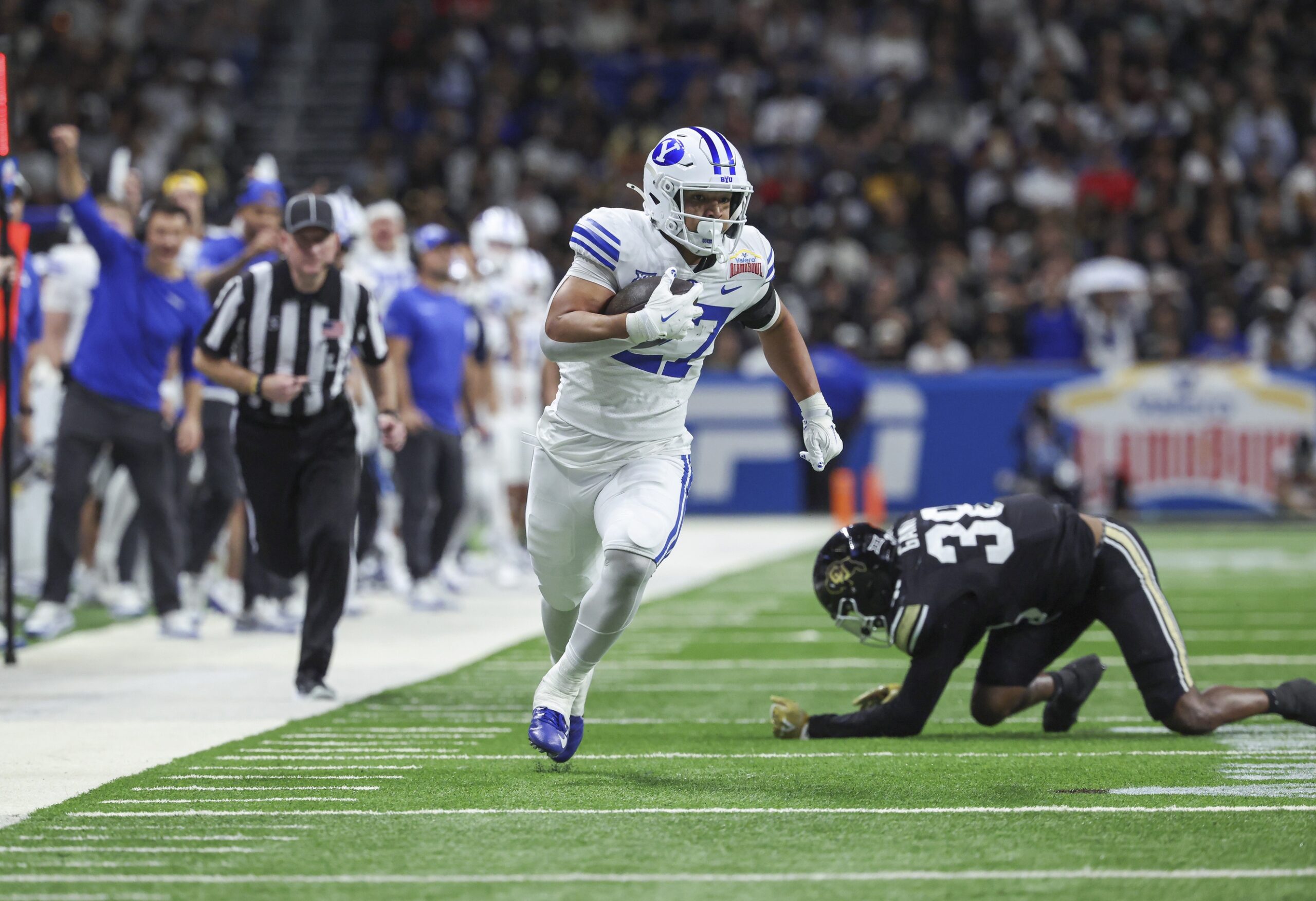BYU vs Texas Tech AI Prediction: Free CFB Betting Insights for Nov 08. Credit USA TODAY/IMAGN