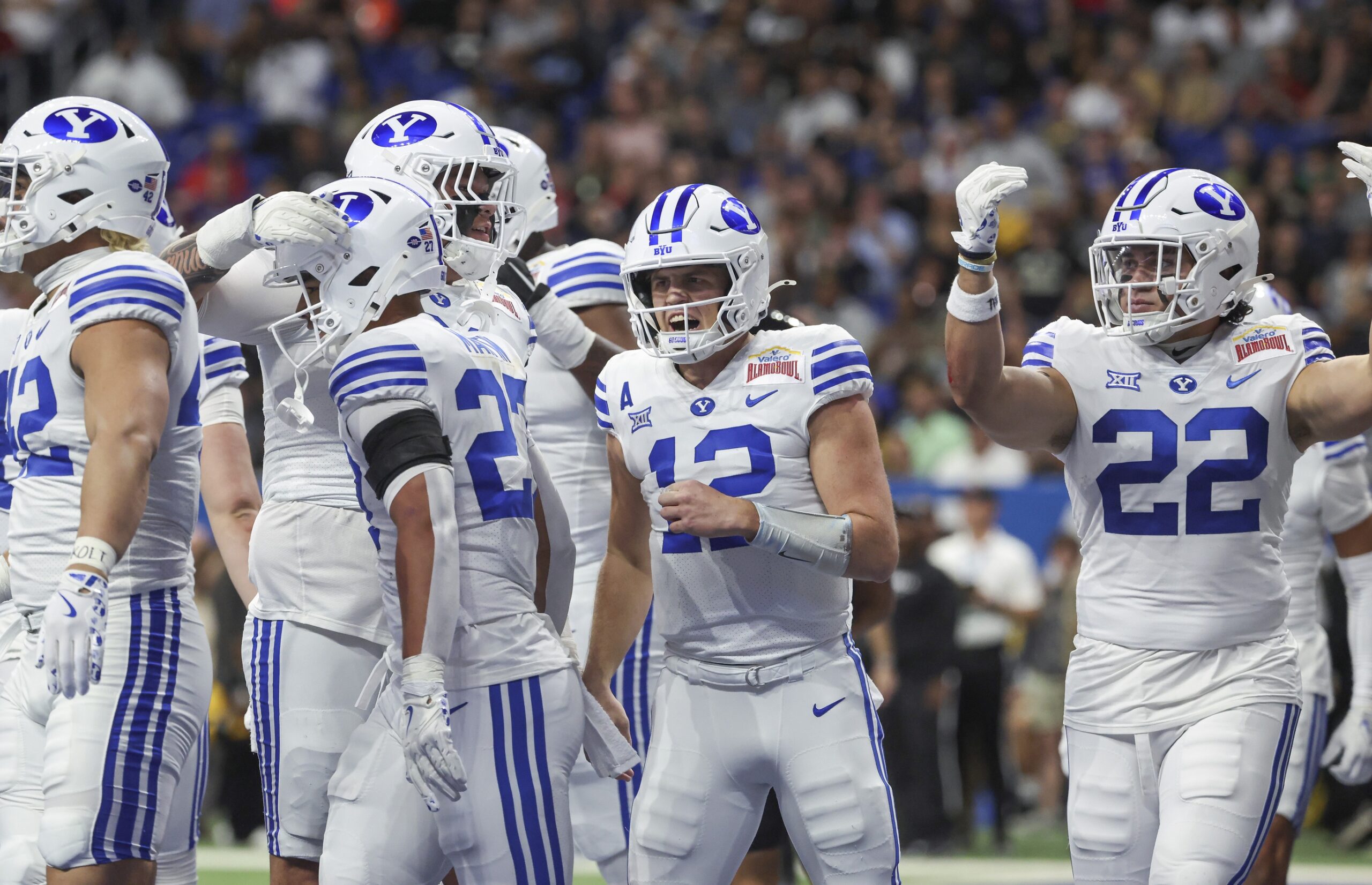 TCU vs BYU AI Prediction: Free CFB Betting Insights for Nov 15. Credit USA TODAY/IMAGN