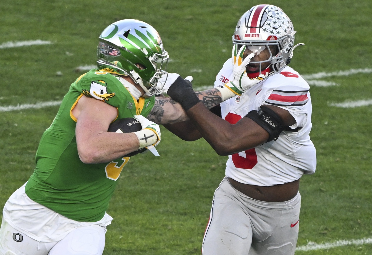  Wisconsin vs Oregon AI Prediction: Free CFB Betting Insights for Oct 25. Credit USA TODAY/IMAGN