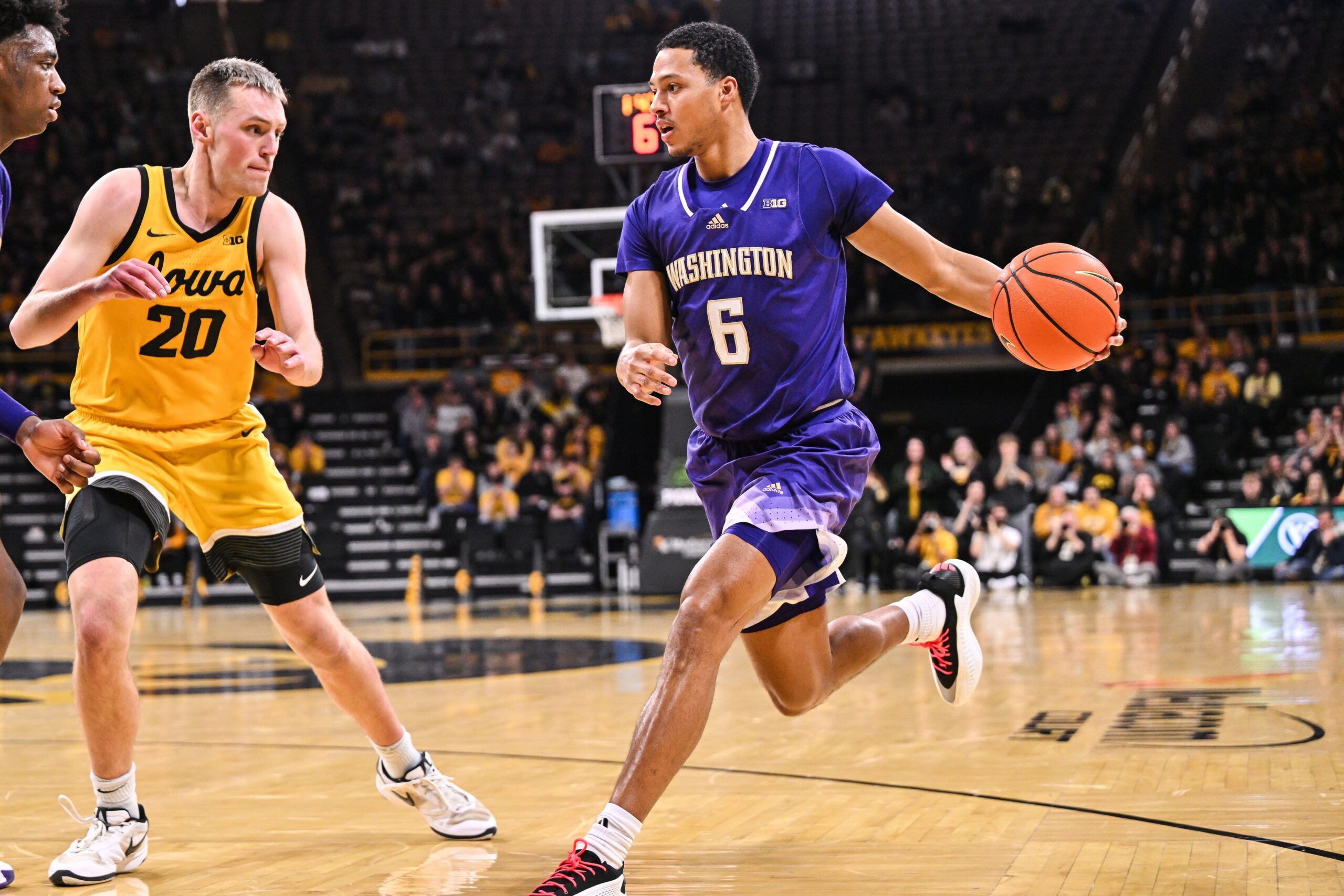 Iowa vs Washington AI Prediction: Free CBB Betting Insights for Jan 01. Credit USA TODAY/IMAGN